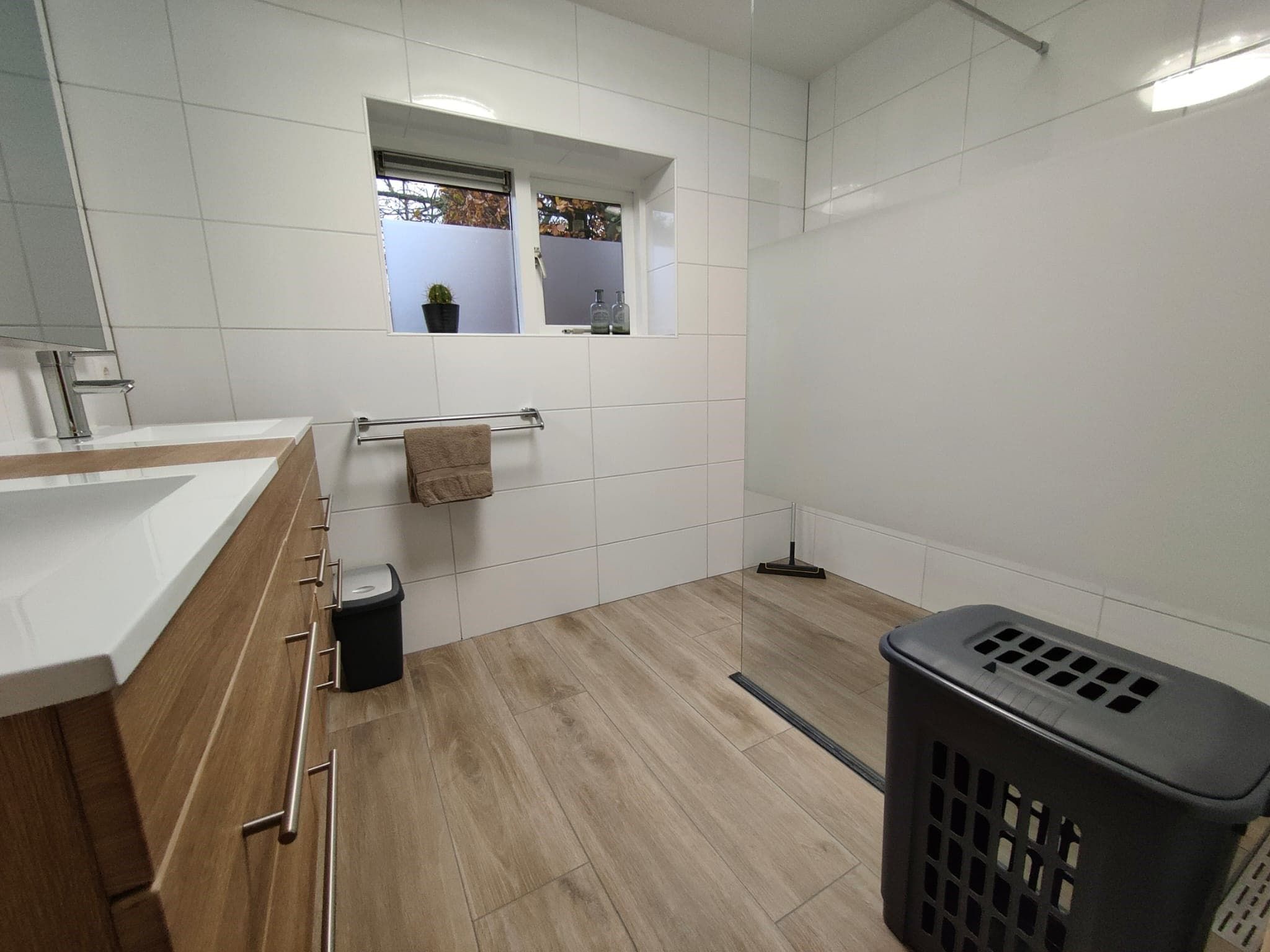 De badkamer van Veluwse Specht in Garderen