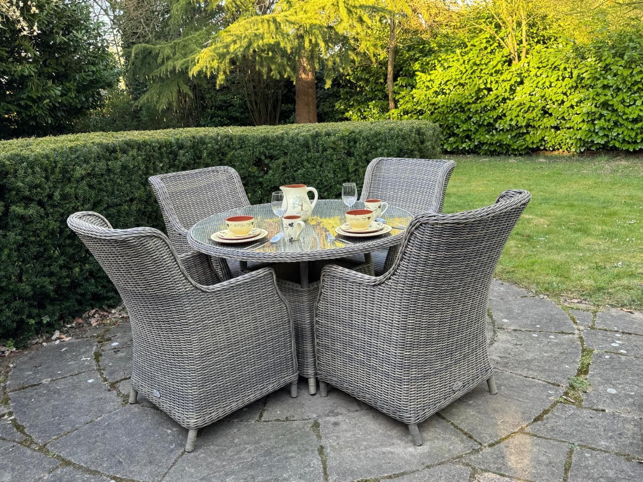 Het terras van Veluwse Specht in Garderen