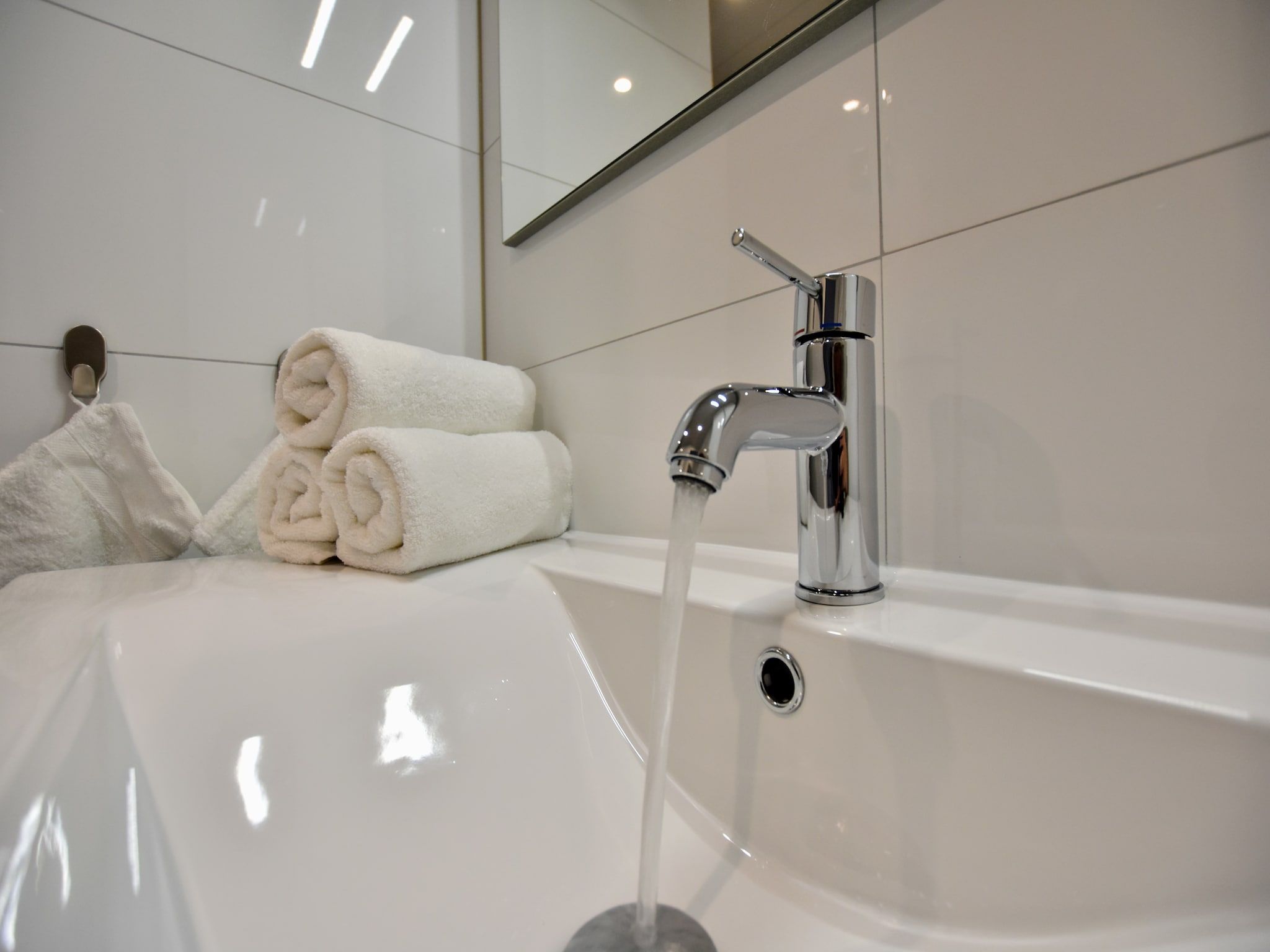 De badkamer van Erve Tank in Eibergen