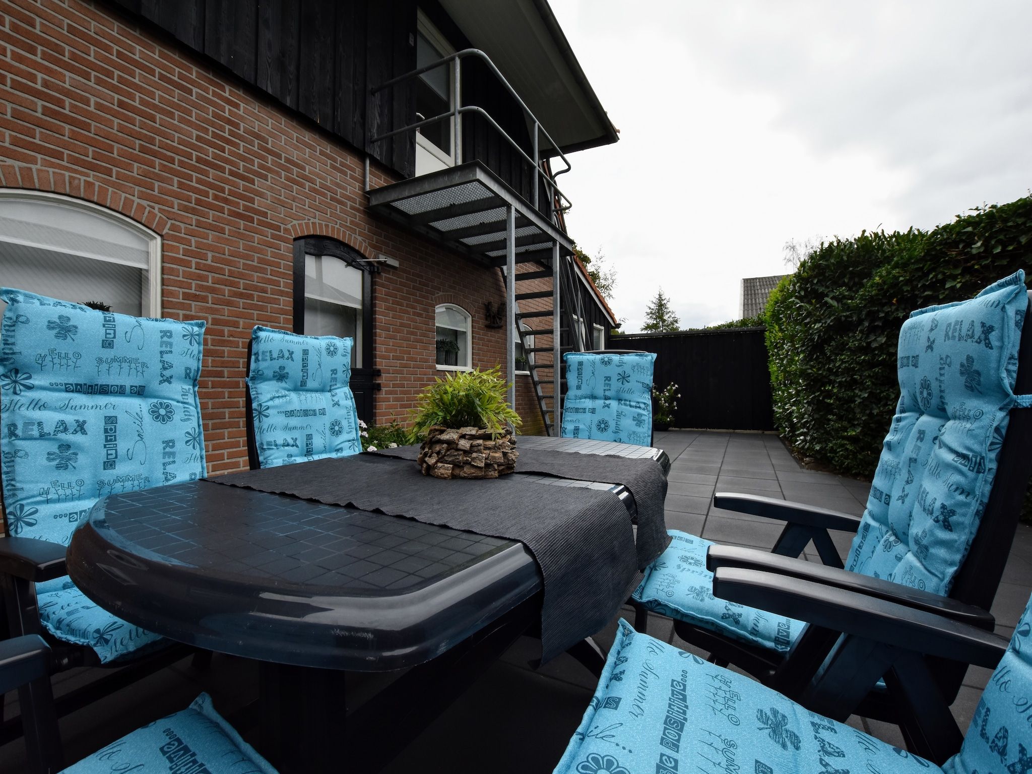 Het terras van Erve Tank in Eibergen