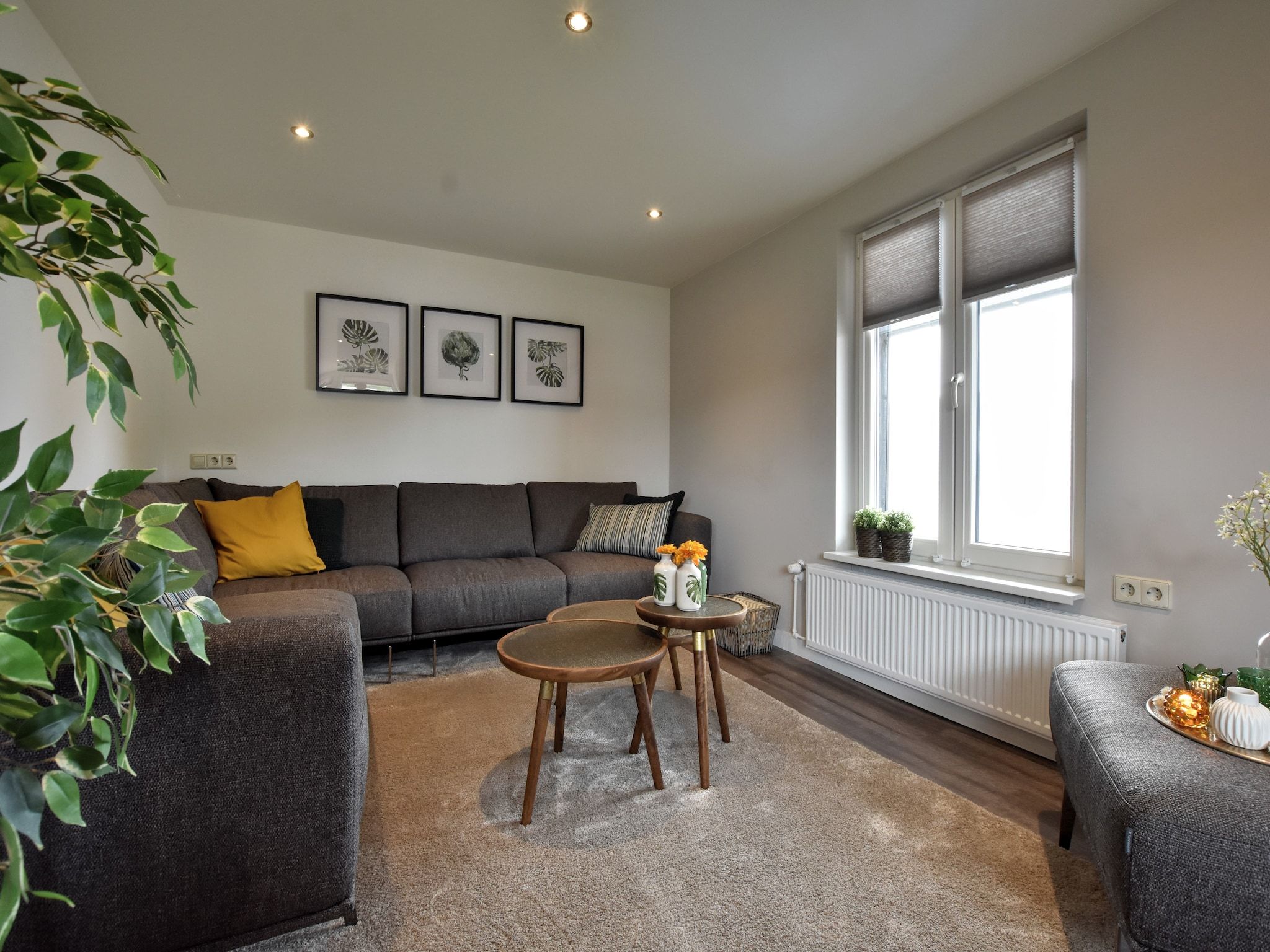 De woonkamer van Erve Tank in Eibergen