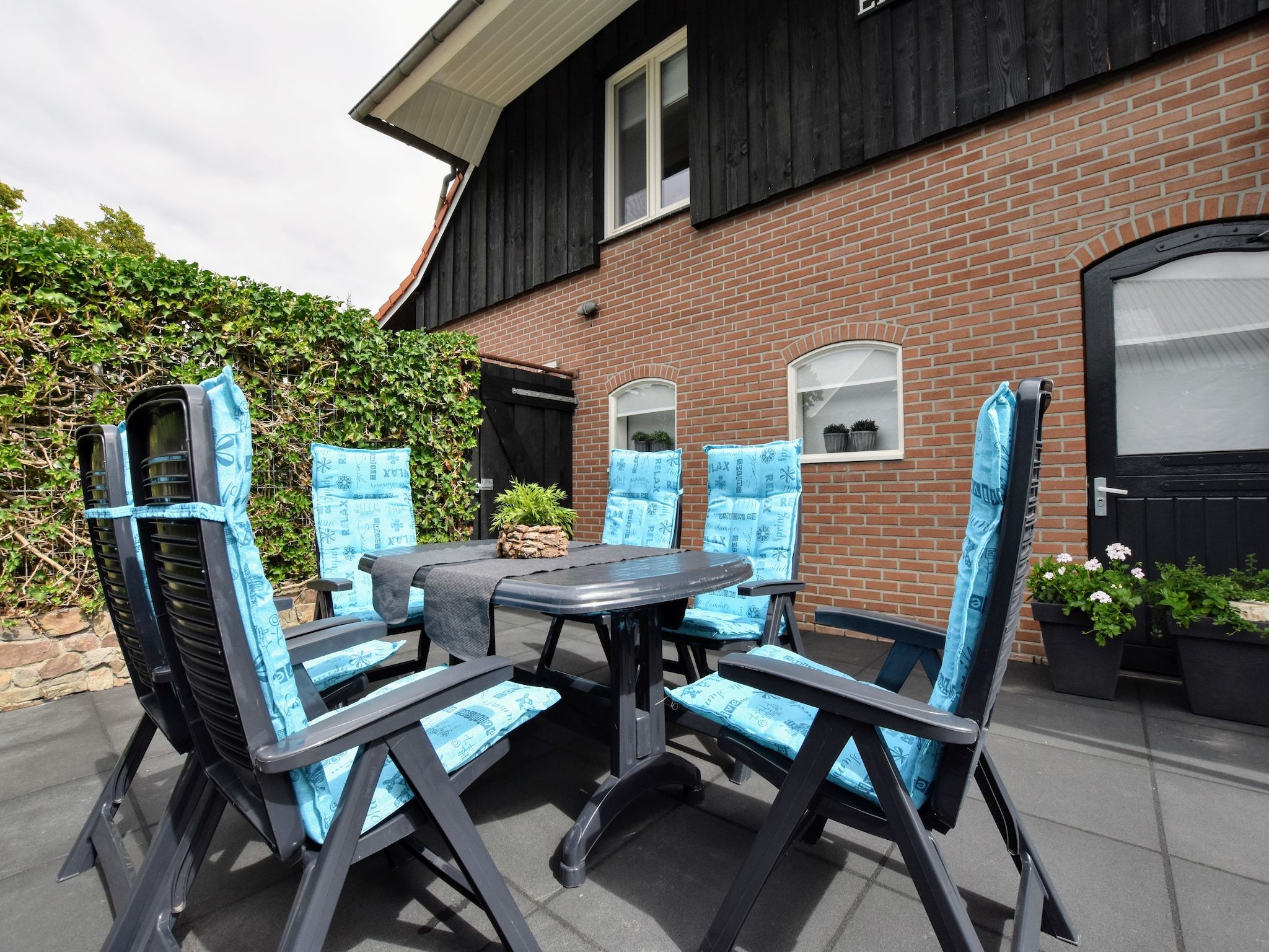 Het terras van Erve Tank in Eibergen