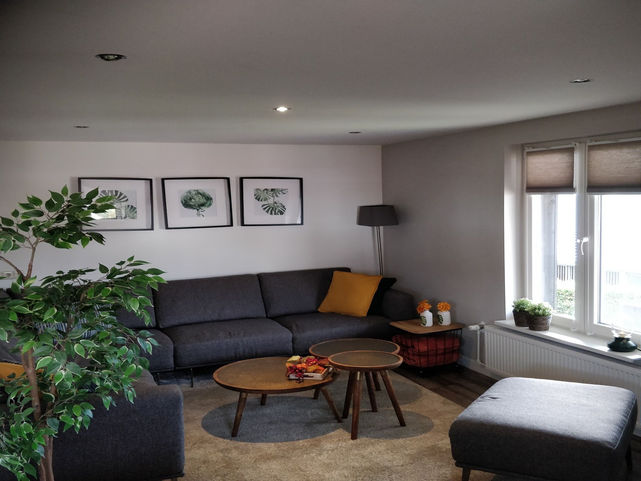 De woonkamer van Erve Tank in Eibergen