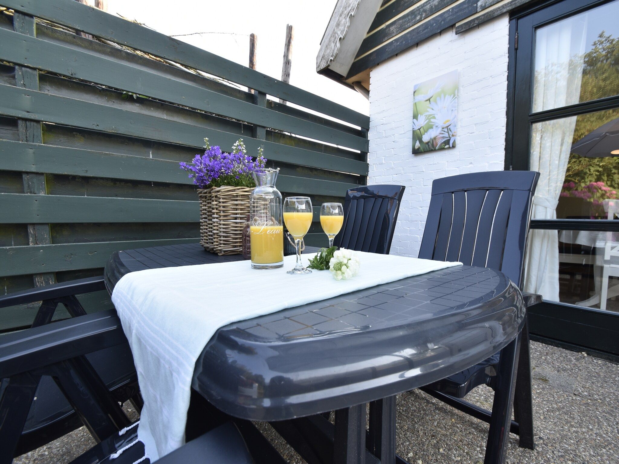 De tuin van Storm Bries in Callantsoog