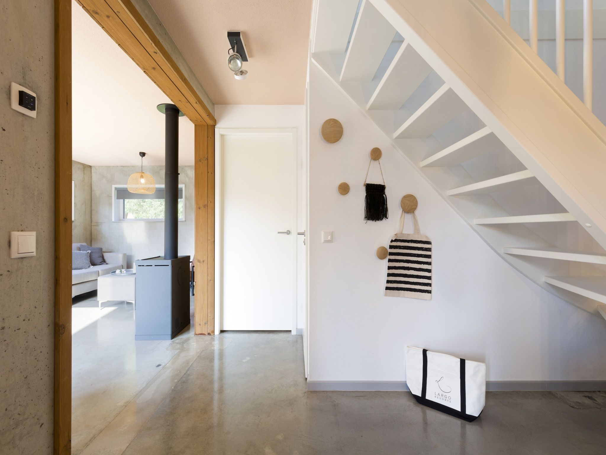 De woonkamer van Noordzee Resort Vlissingen 3 in Vlissingen