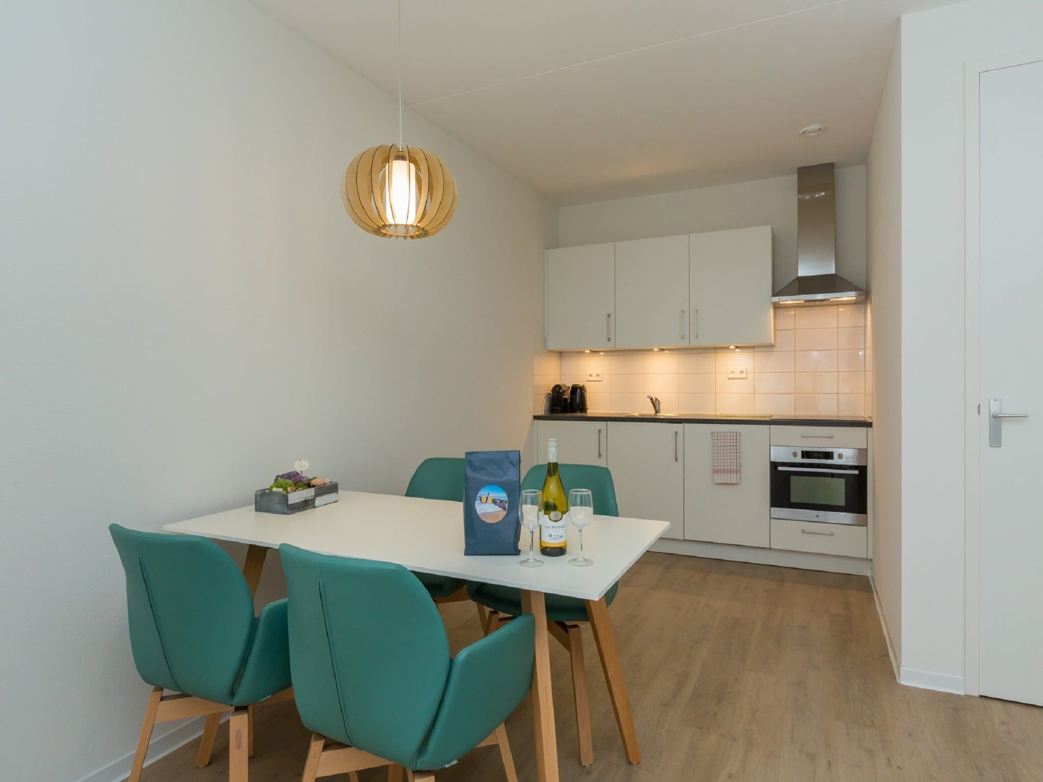 De eetkamer van Aparthotel Zoutelande - 4 pers luxe appartement in Zoutelande