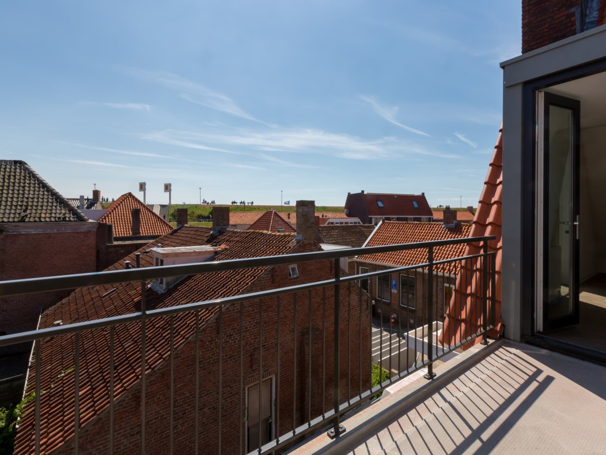 Het terras van Aparthotel Zoutelande - 6 pers luxe appartement in Zoutelande