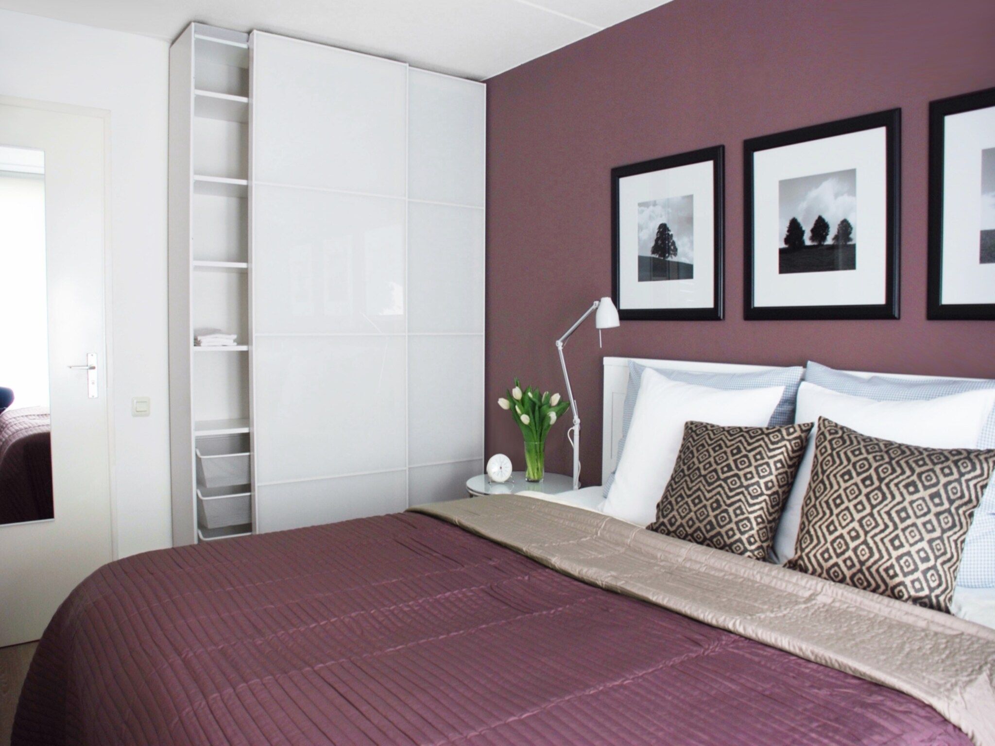 Een slaapkamer van Ostrea 16 in Kamperland