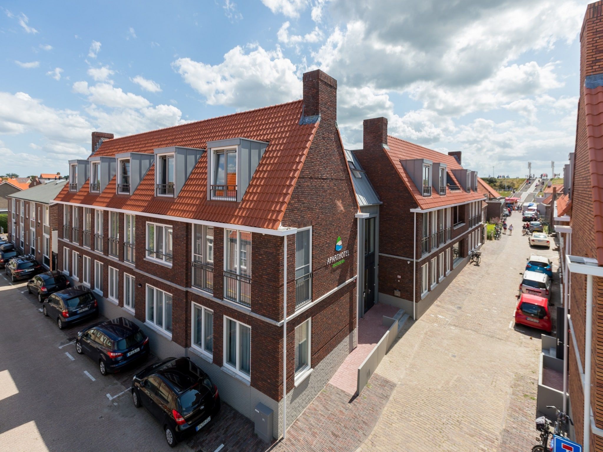 De buitenkant van Aparthotel Zoutelande - 4 pers luxe appartement - huisdier in Zoutelande