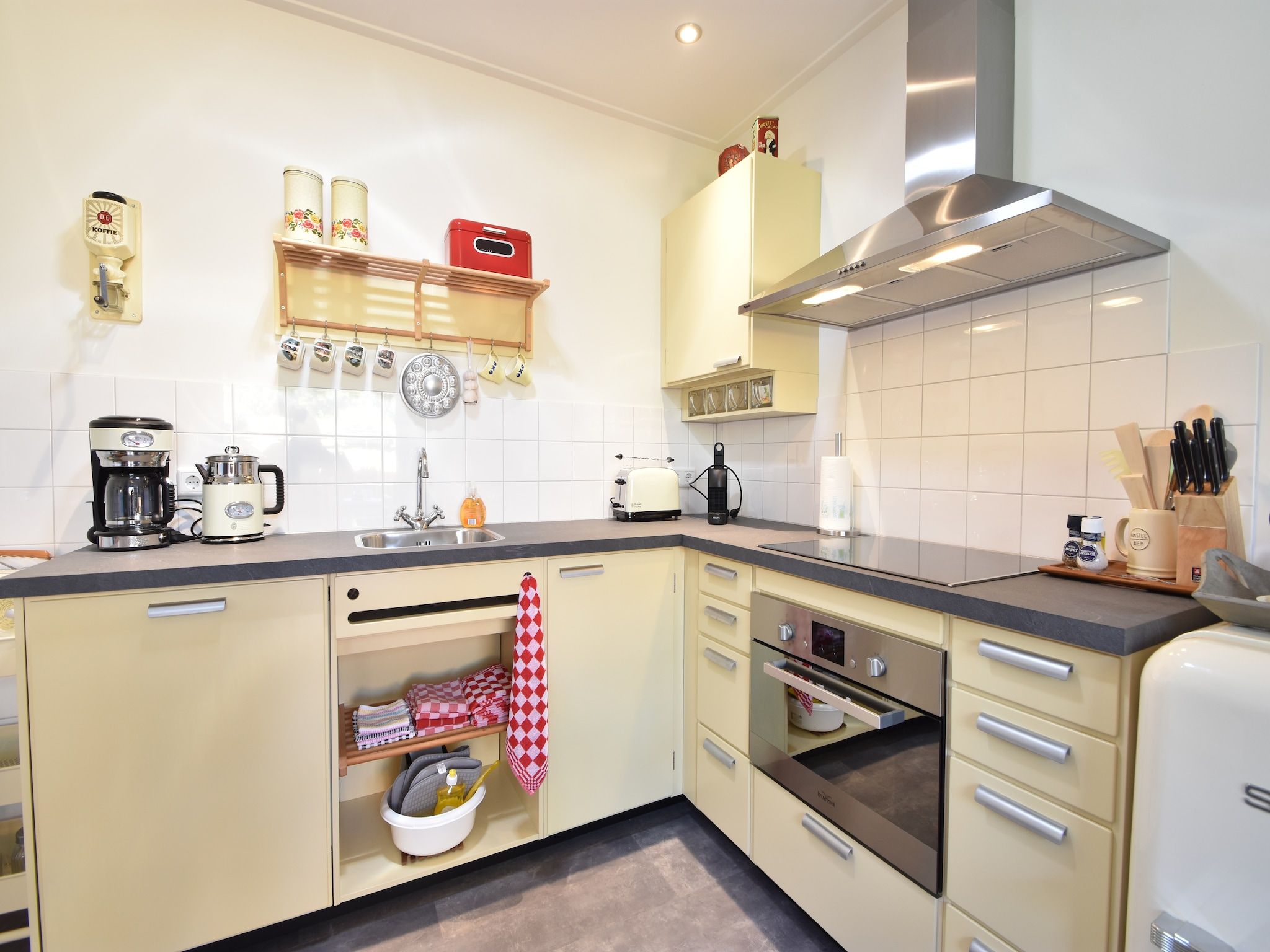 De keuken van Sannie's Place in Kamperland