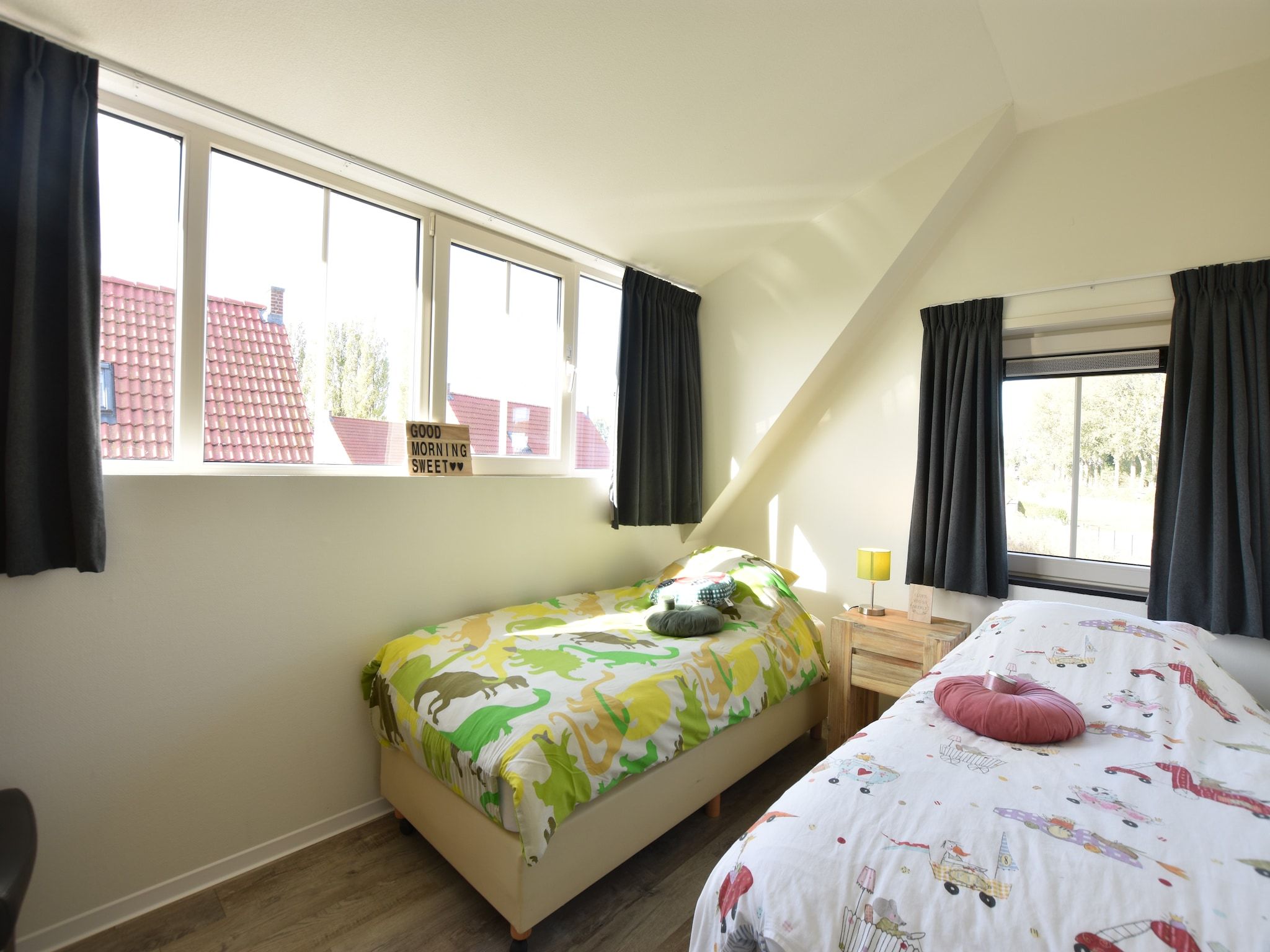 Een slaapkamer van Krokus 10 in Breskens