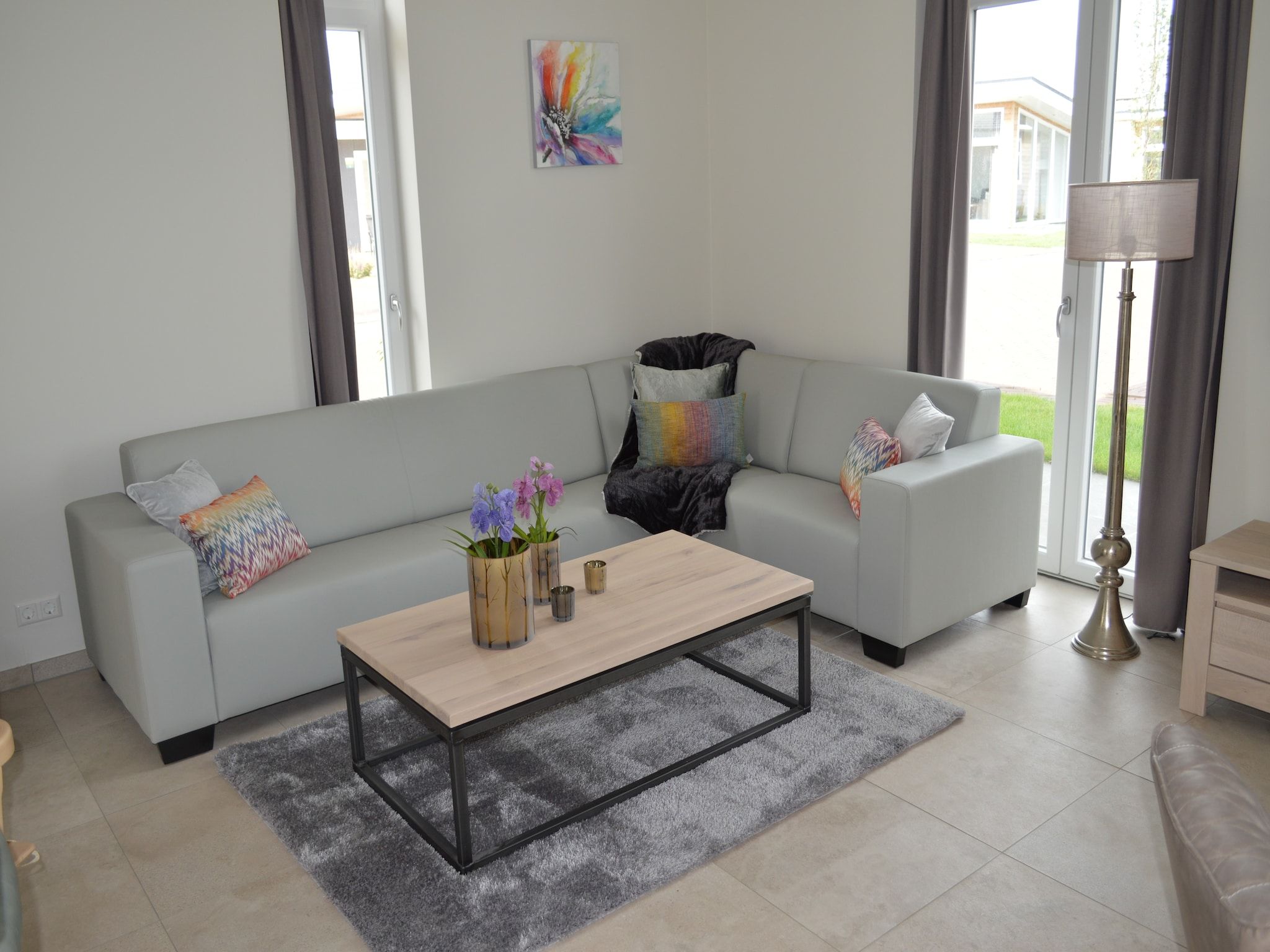 De woonkamer van Resort Mooi Bemelen 11 in Bemelen