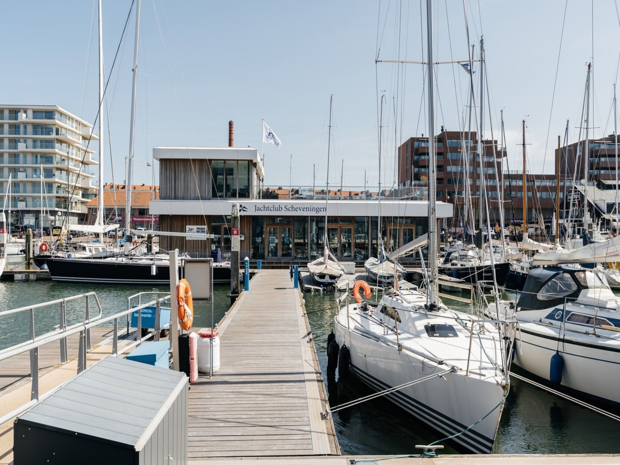 Het uitzicht vanaf Scheveningen Harbour 60 in Scheveningen