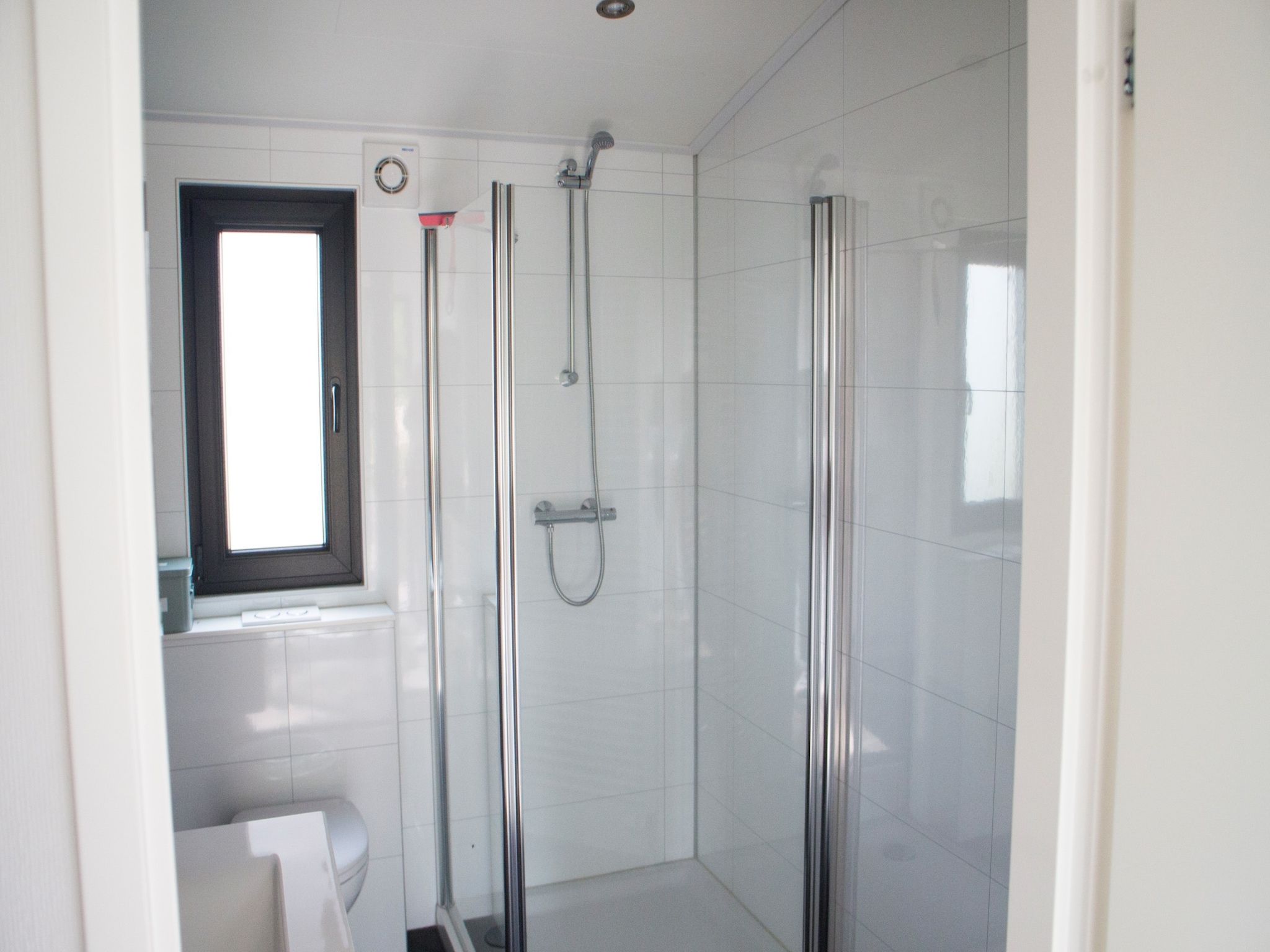 De badkamer van Pavilion 4 in Otterlo