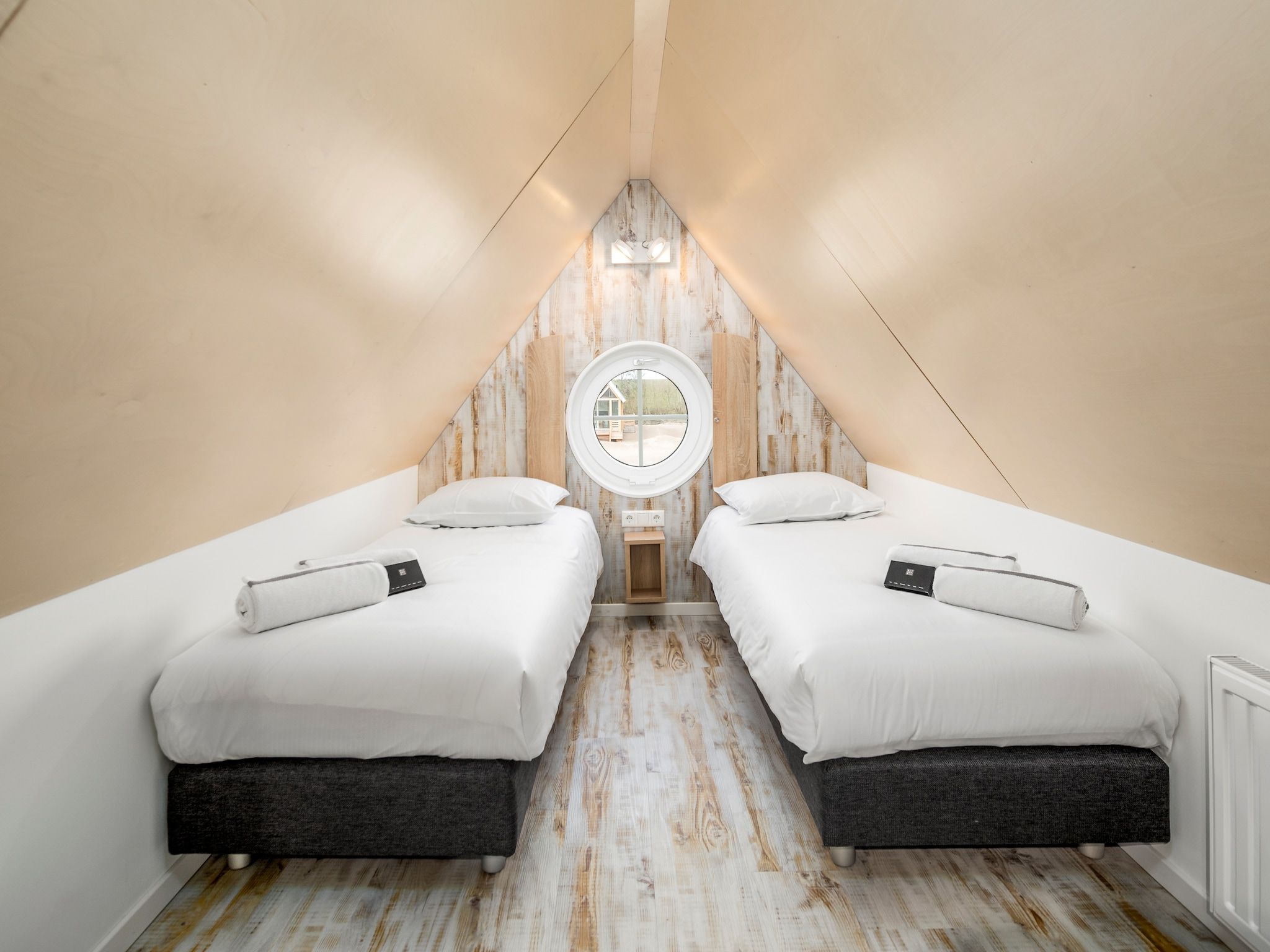 Een slaapkamer van Beach Resort Nieuwvliet-Bad 1 in Nieuwvliet-Bad