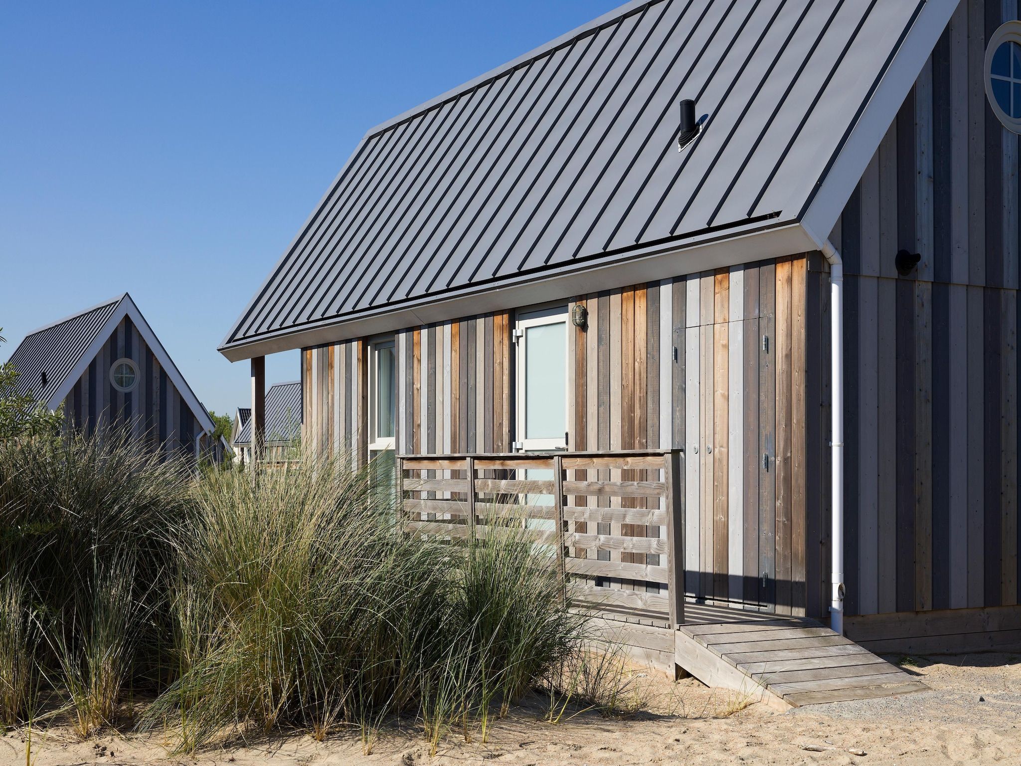 De buitenkant van Beach Resort Nieuwvliet-Bad 1 in Nieuwvliet-Bad