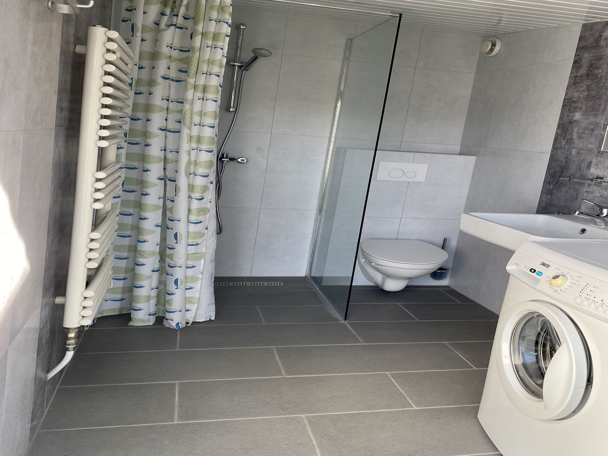 De badkamer van Oarich Trechte in Reutum-Weerselo