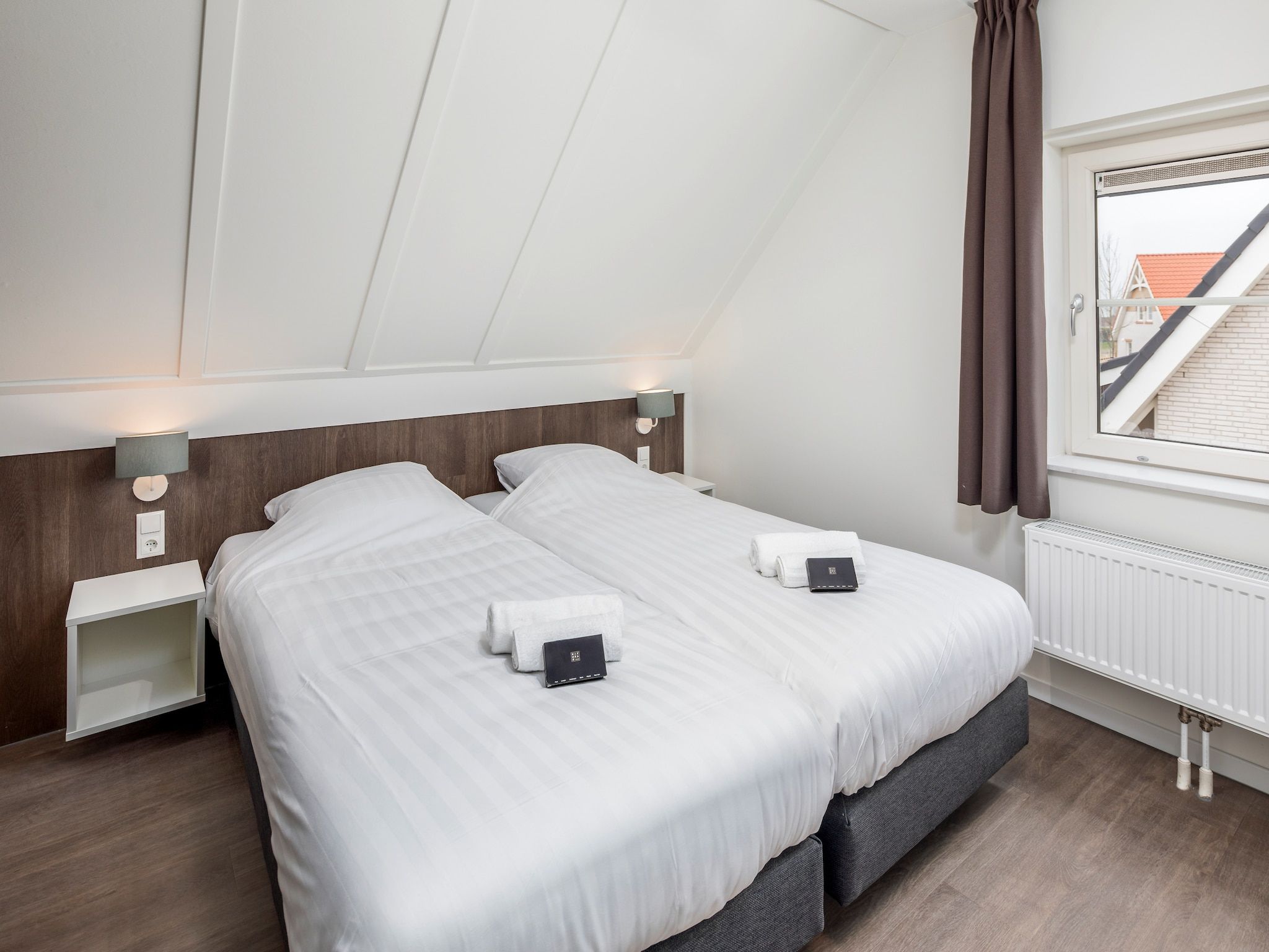 Een slaapkamer van Beach Resort Nieuwvliet-Bad 2 in Nieuwvliet-Bad