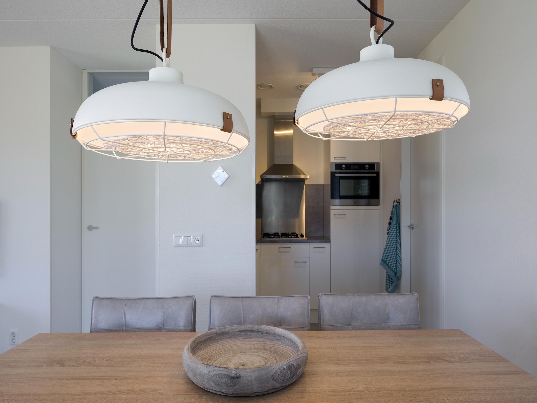 De eetkamer van Beach Resort Nieuwvliet-Bad 4 in Nieuwvliet-Bad