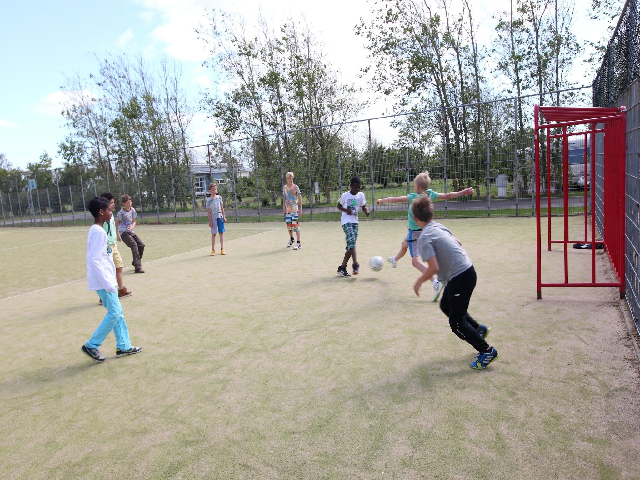 Parkfaciliteiten bij Vakantiepark Callassande 1 in Callantsoog