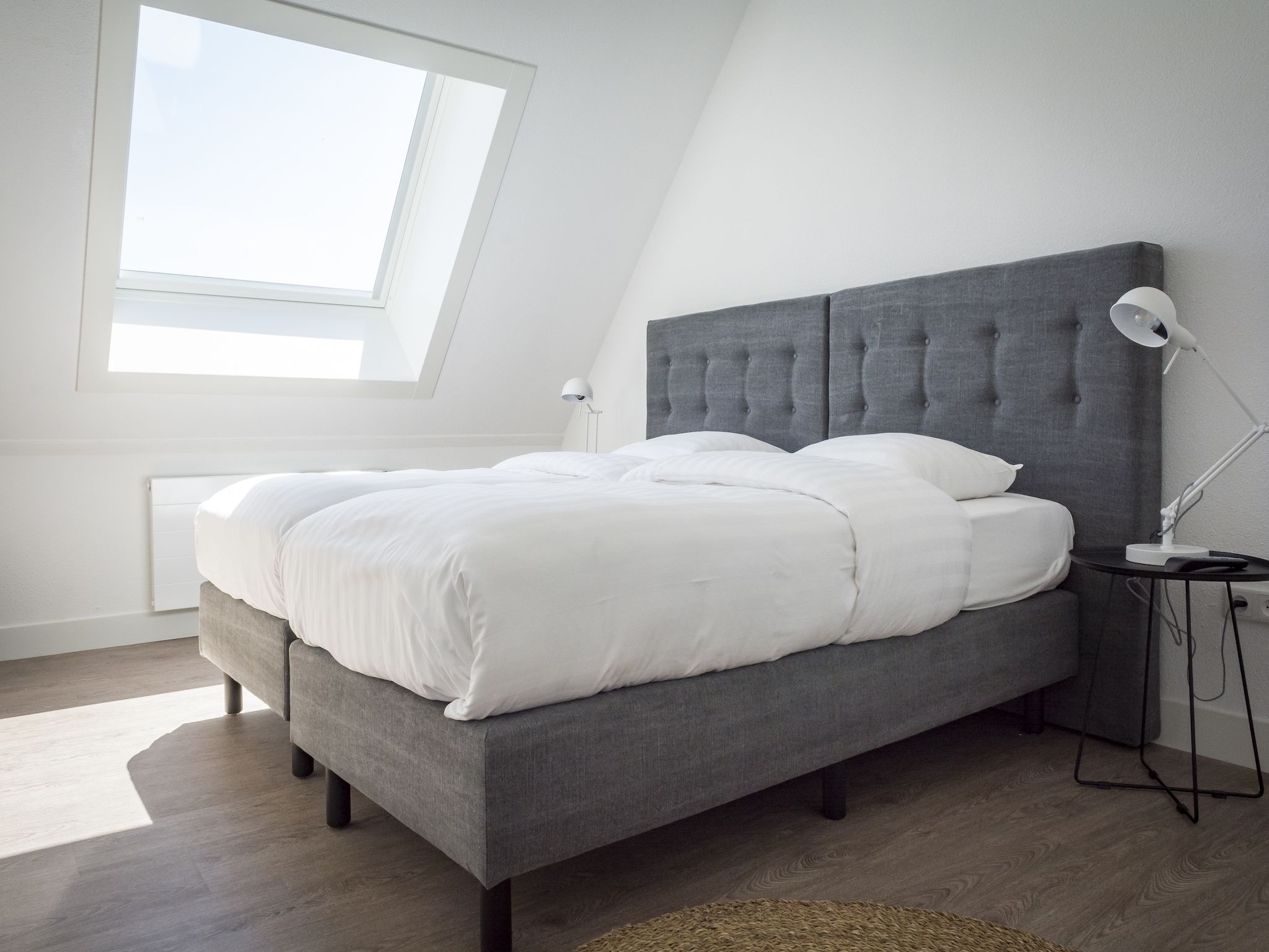 Een slaapkamer van Bouwlust G17 in De Cocksdorp Texel