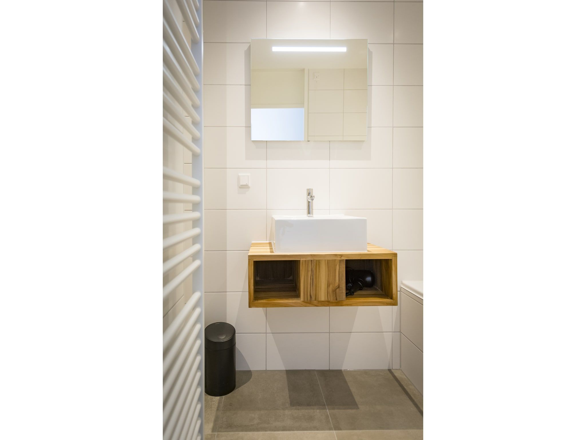 De badkamer van Bouwlust G17 in De Cocksdorp Texel