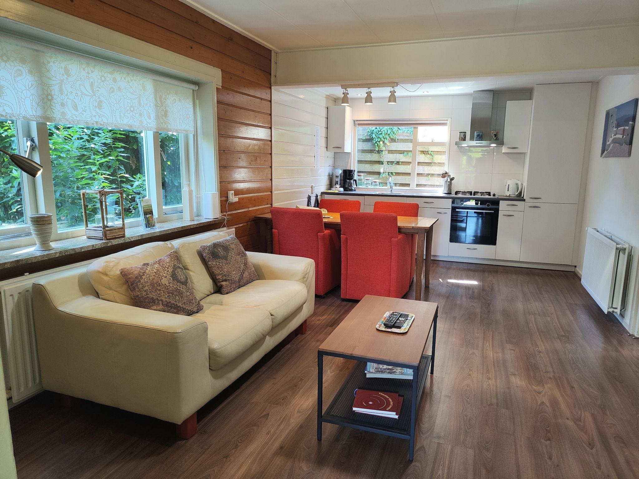 De woonkamer van Veluwse Mus in Garderen