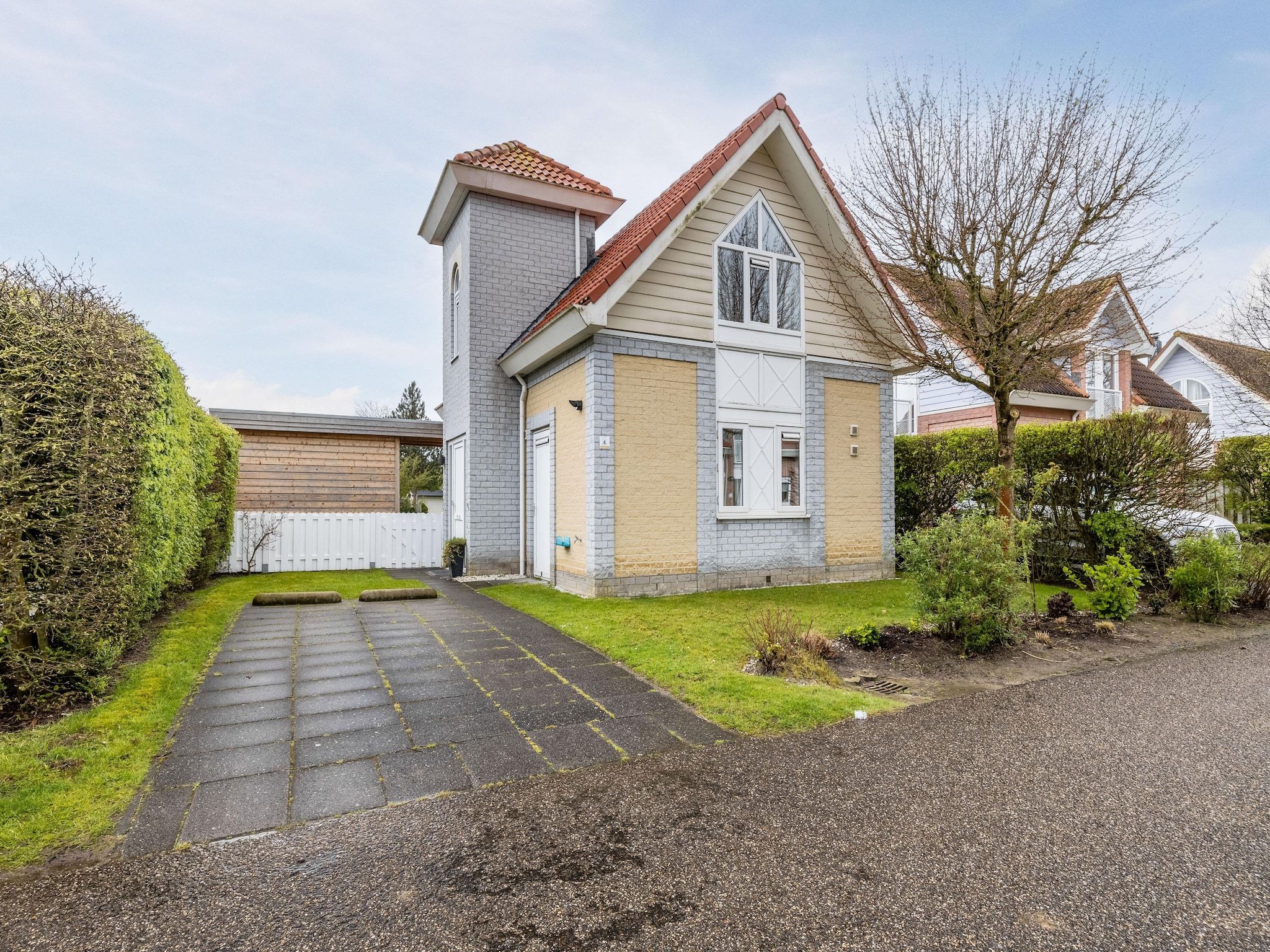 De buitenkant van Noordzee Résidence De Banjaard 13 in Kamperland