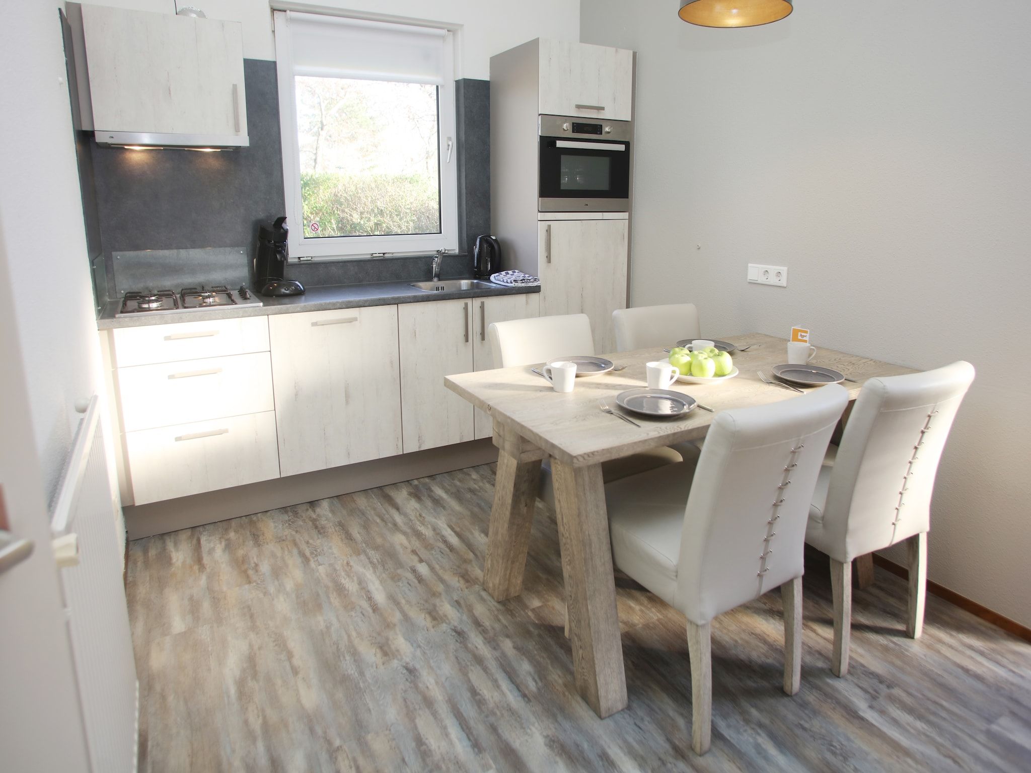 De keuken van Kustpark Texel 10 in De Koog