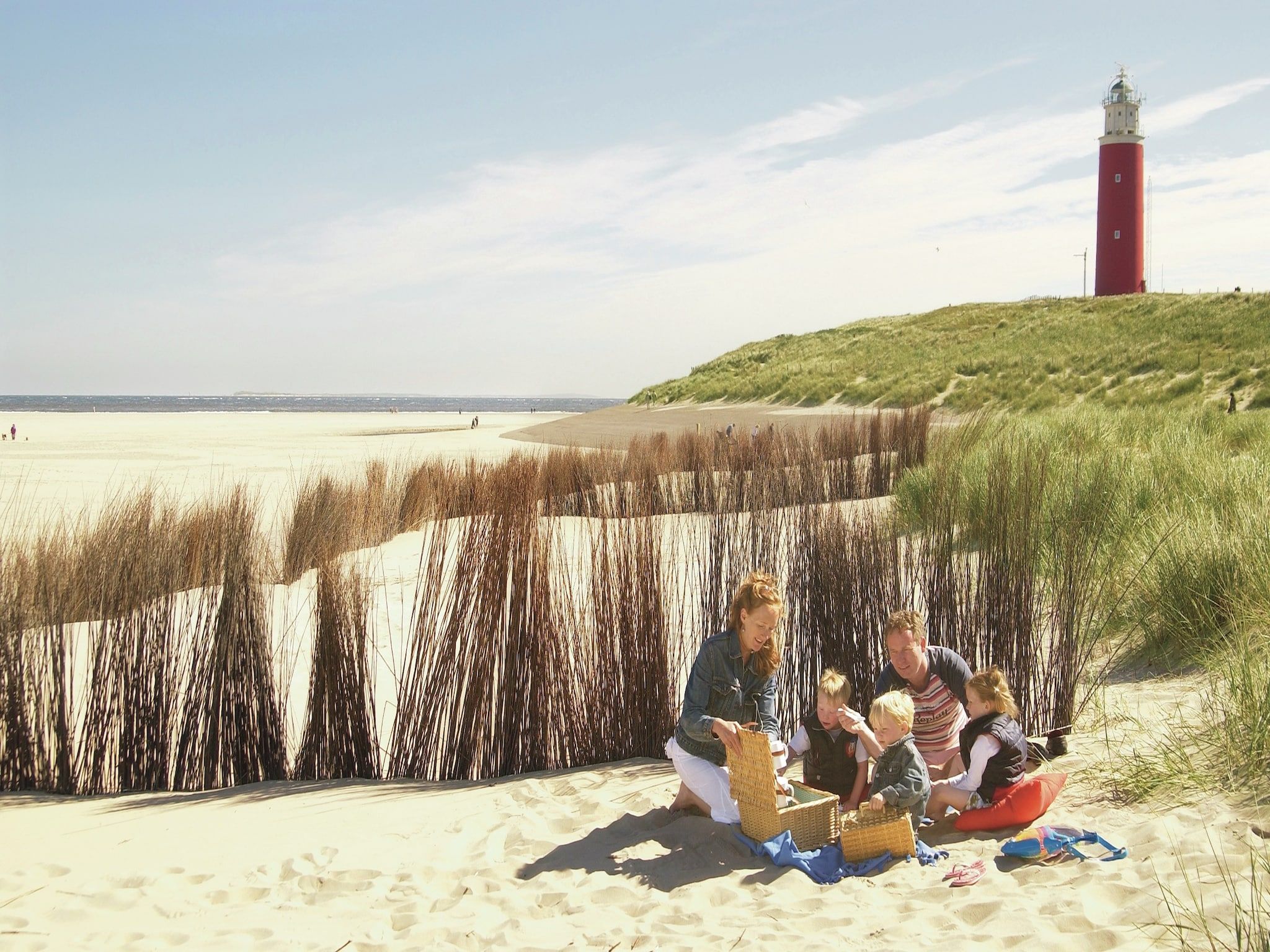 De omgeving van Kustpark Texel 10 in De Koog