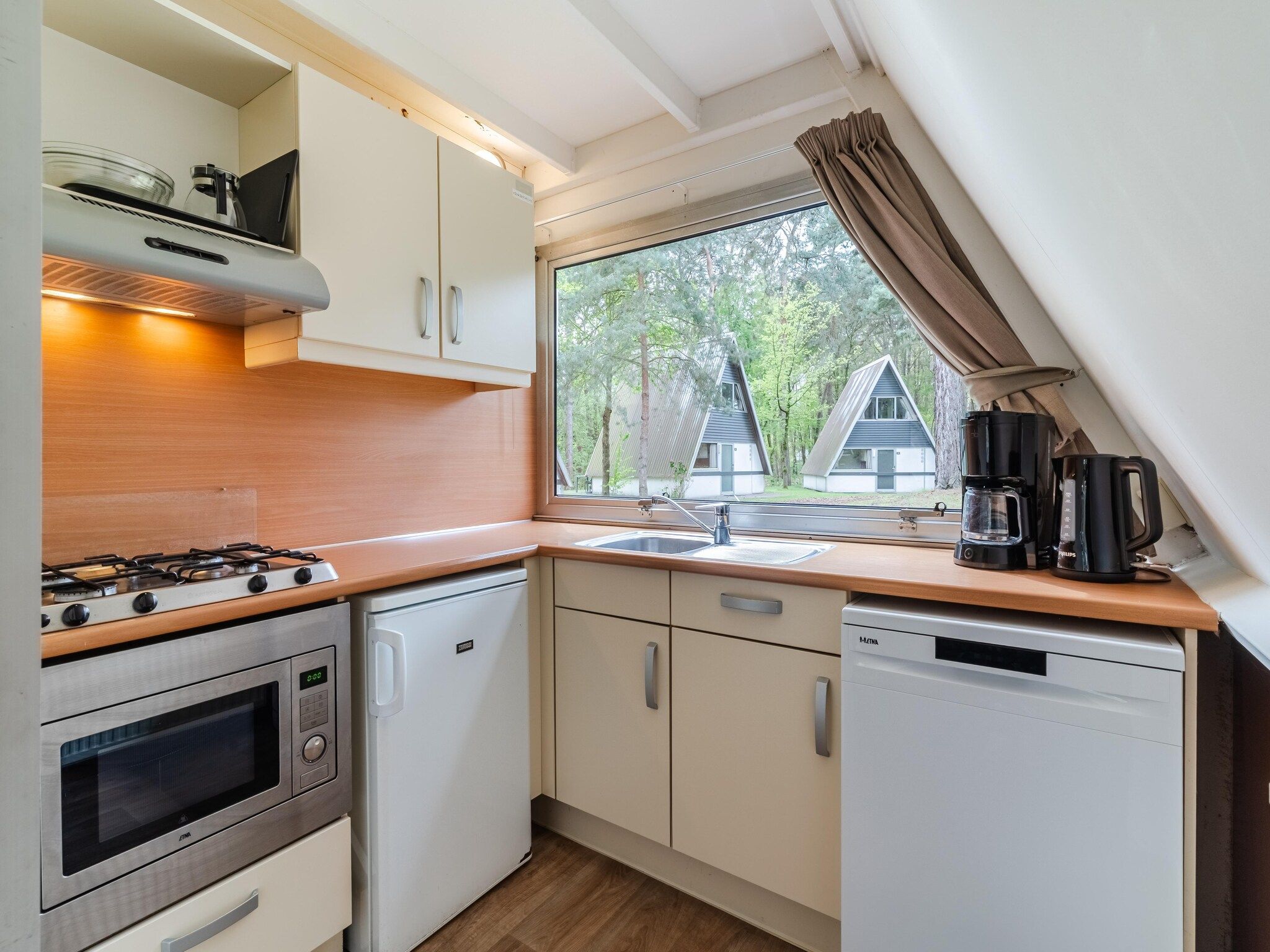 De keuken van Bospark 't Wolfsven 7 in Mierlo