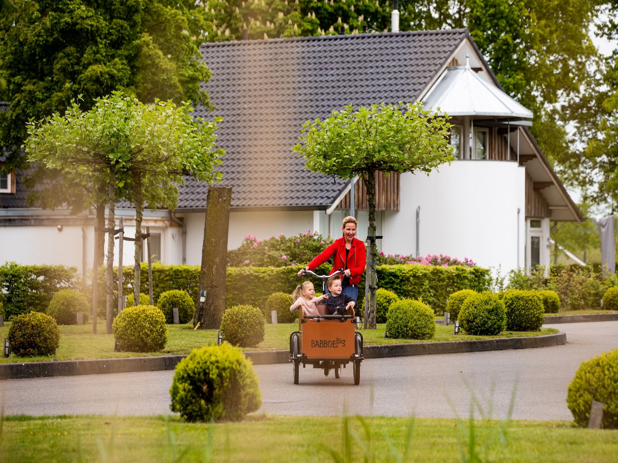 Parkfaciliteiten bij Hof van Salland 8 in Hellendoorn
