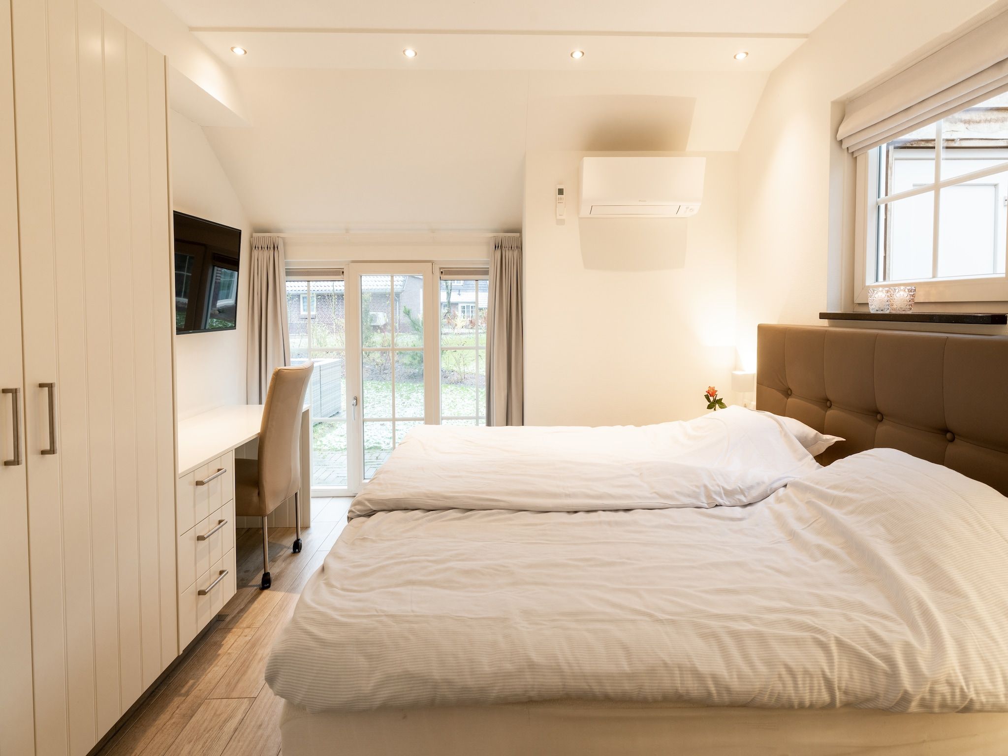 Een slaapkamer van Hof van Salland 8 in Hellendoorn