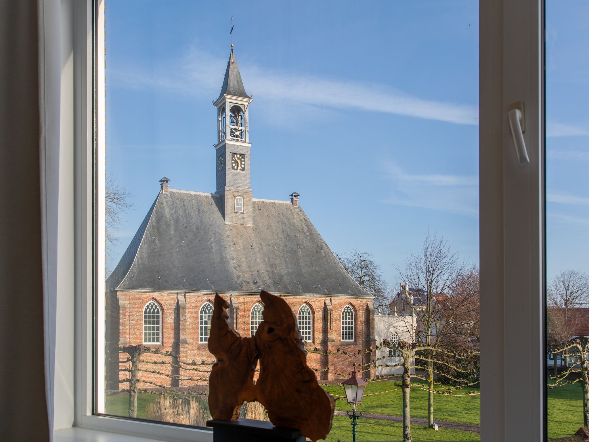 Het uitzicht vanaf Pleinzicht 6a in Koudekerke