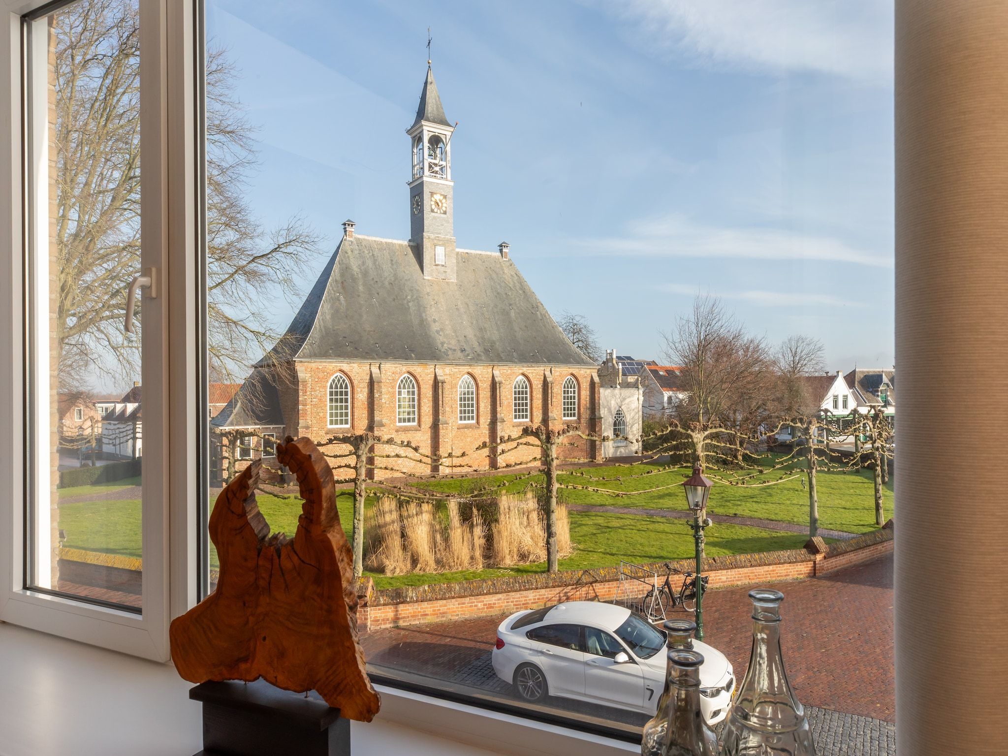 Het uitzicht vanaf Pleinzicht 6a in Koudekerke