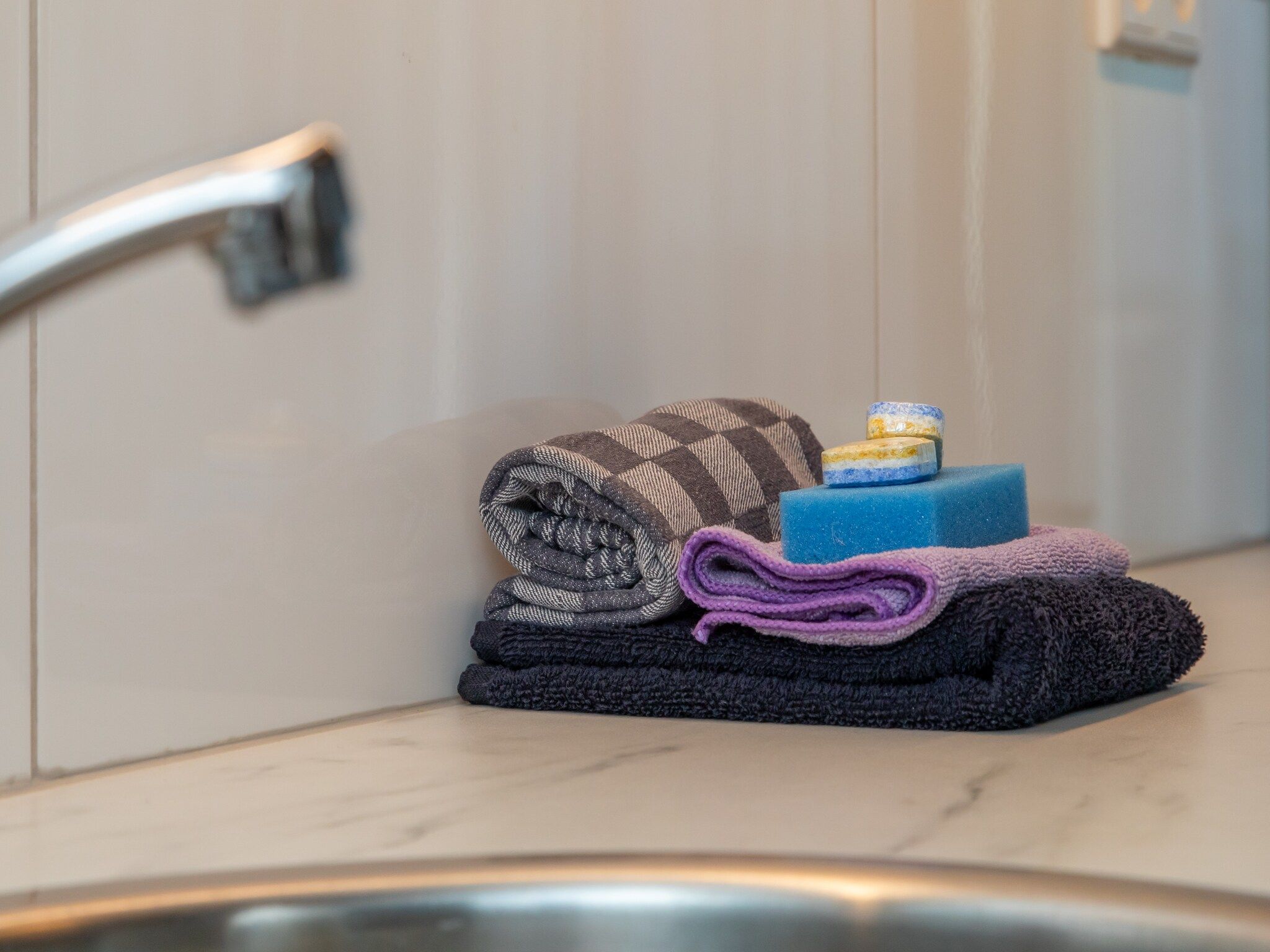 De keuken van Pleinzicht 6c in Koudekerke