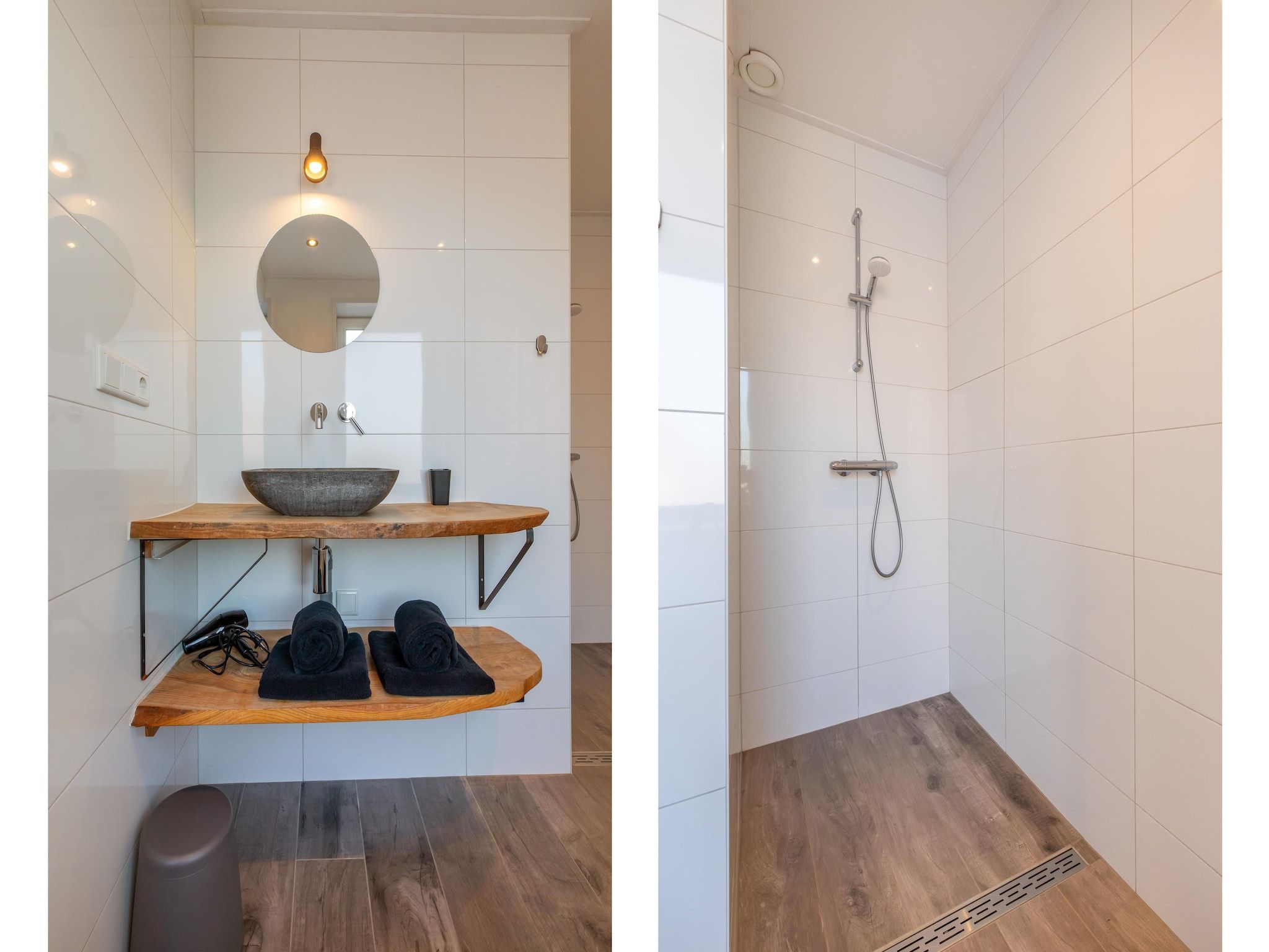 De badkamer van Groepsappartement Pleinzicht in Koudekerke