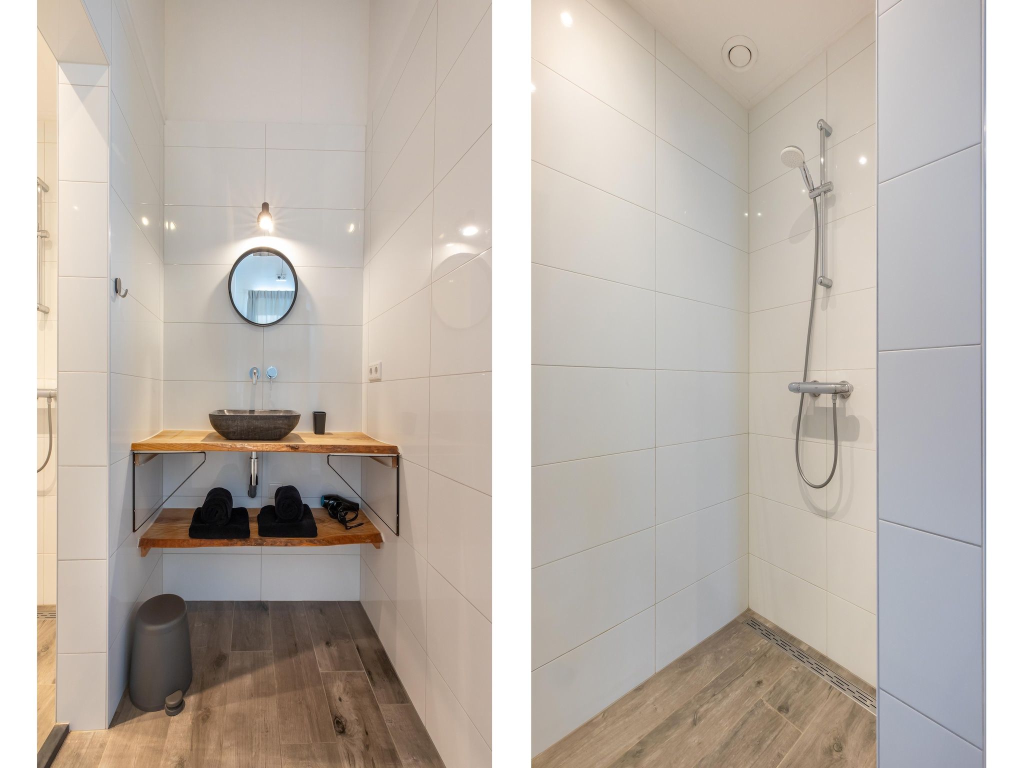 De badkamer van Groepsappartement Pleinzicht in Koudekerke