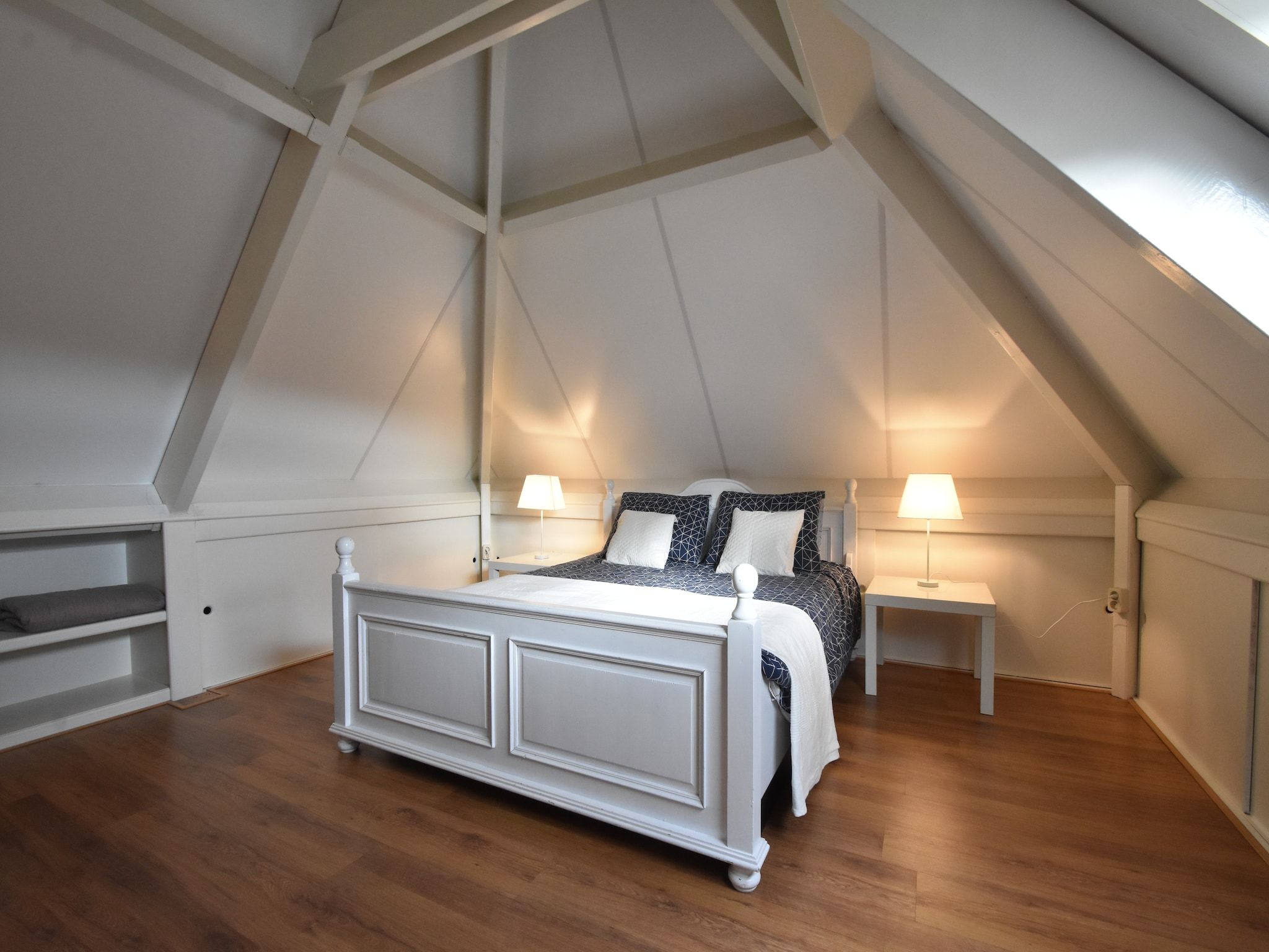 Een slaapkamer van Bosruiter in Zeewolde