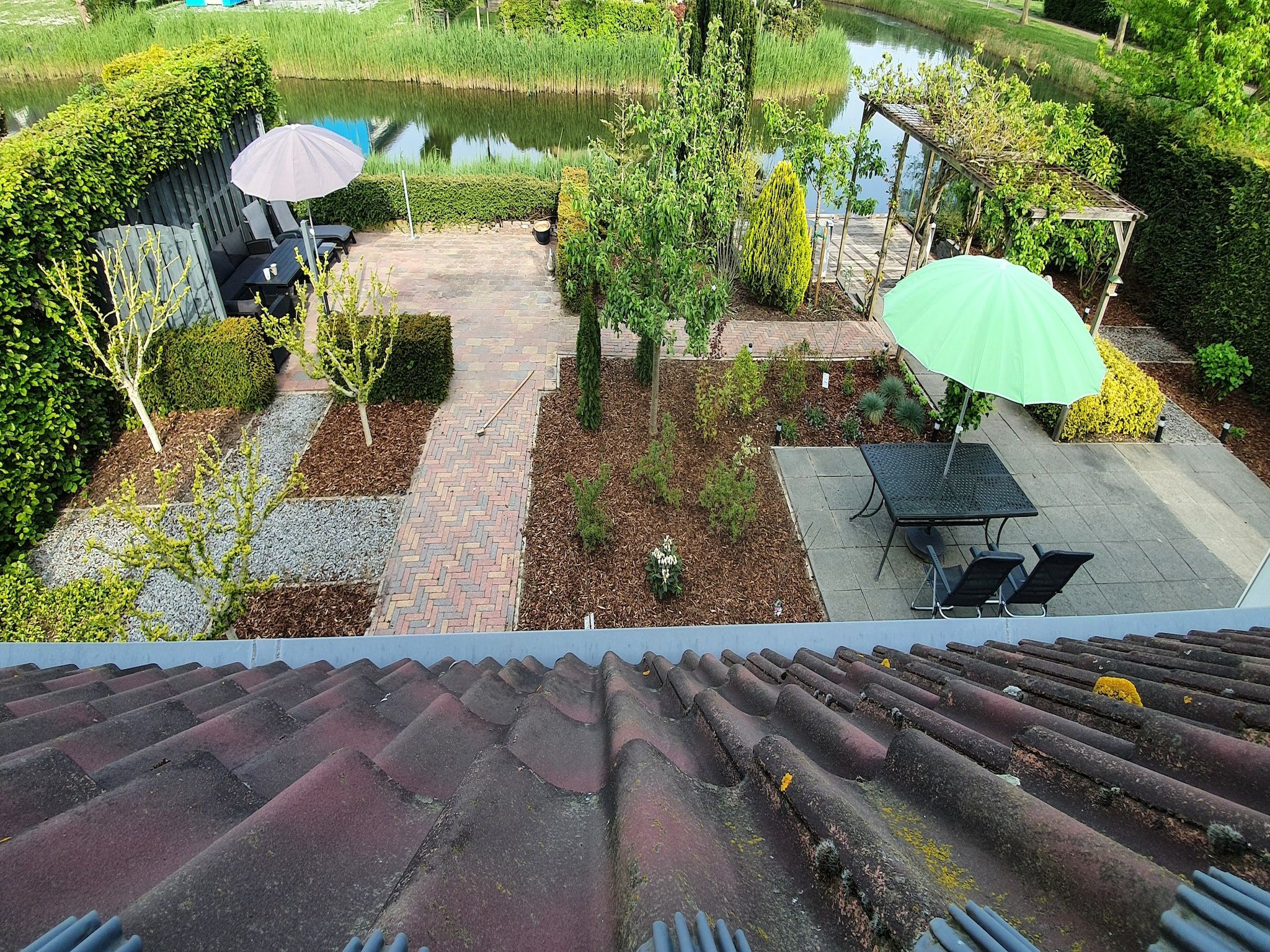 De tuin van Bosruiter in Zeewolde