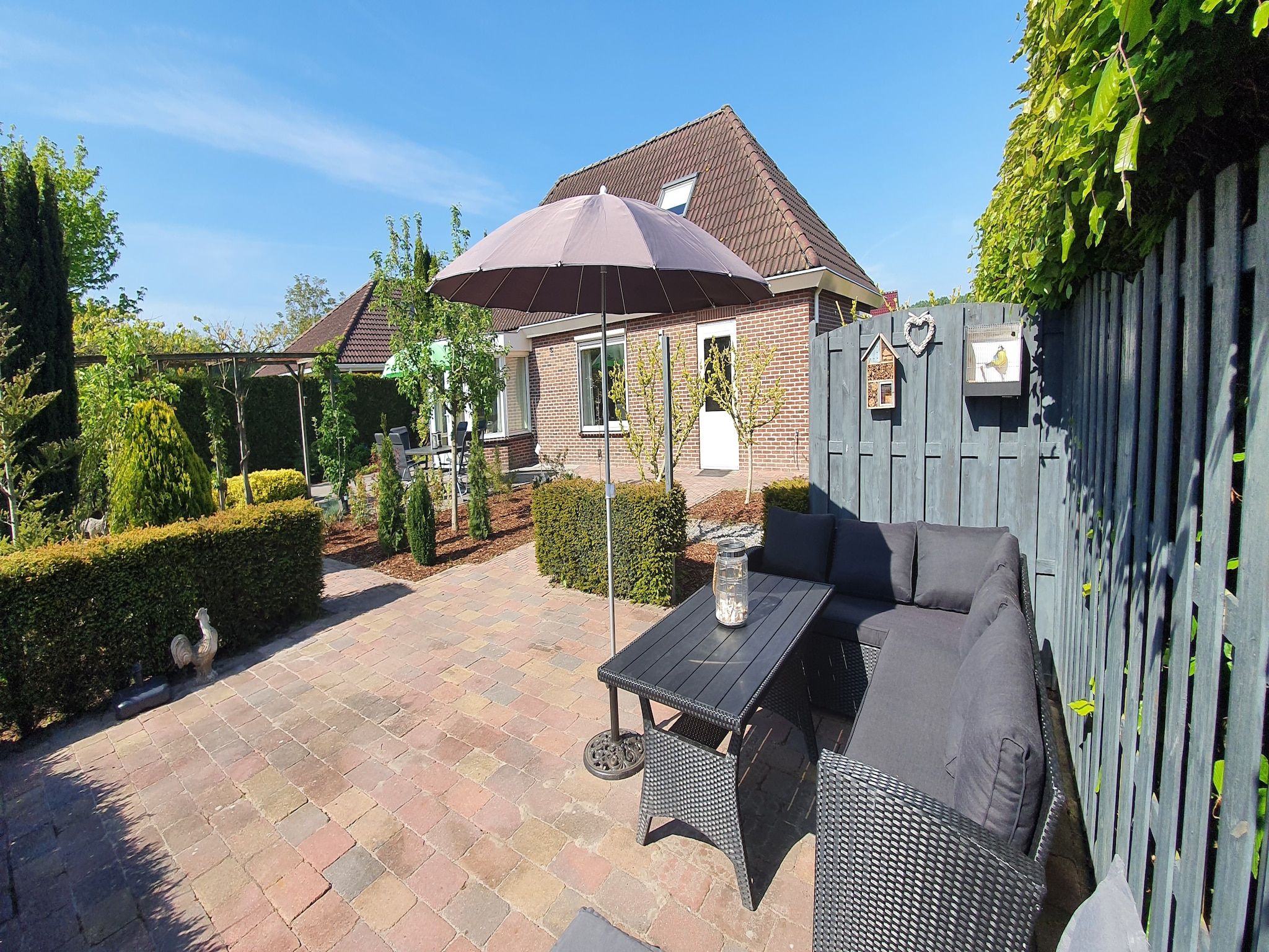 De tuin van Bosruiter in Zeewolde