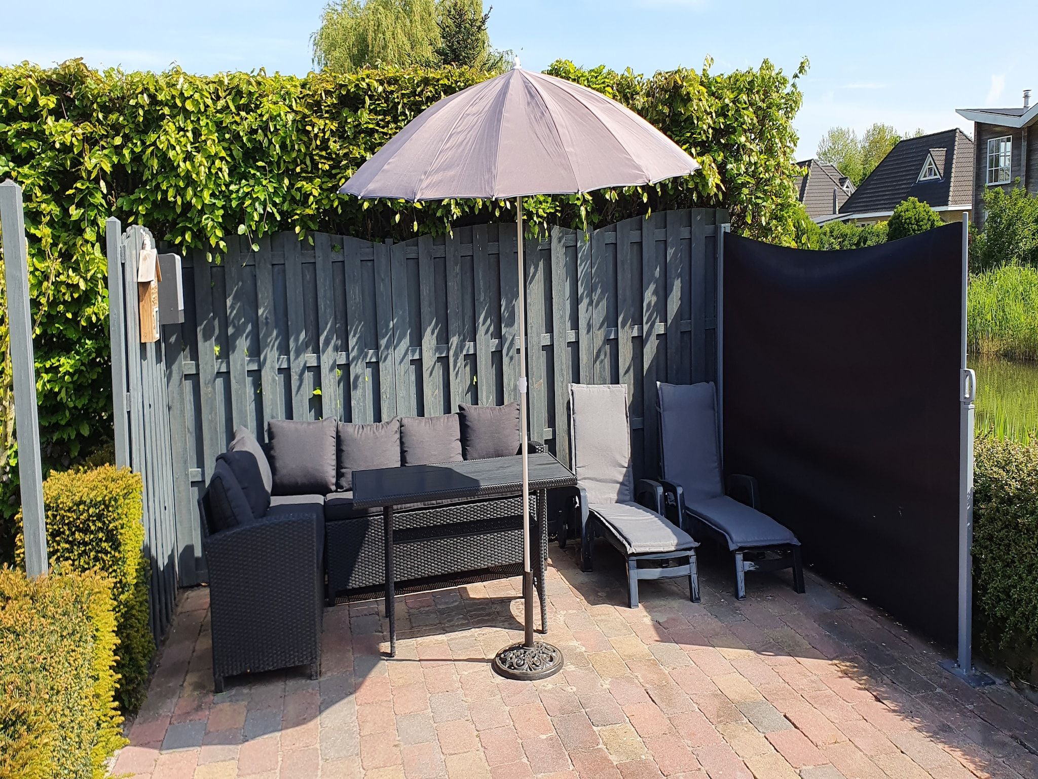 De tuin van Bosruiter in Zeewolde