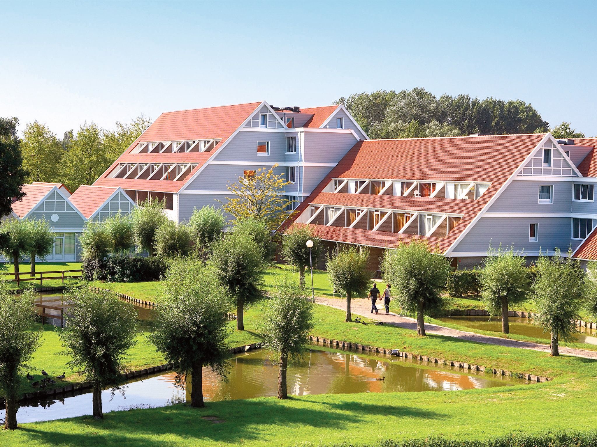 De buitenkant van Aquadelta 35 in Bruinisse