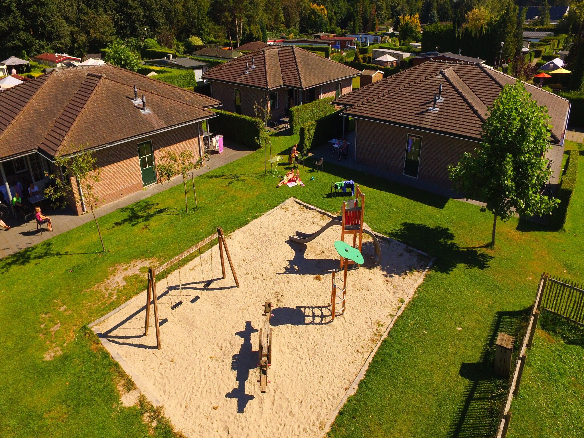 Parkfaciliteiten bij Recreatiepark de Boshoek 21 in Voorthuizen