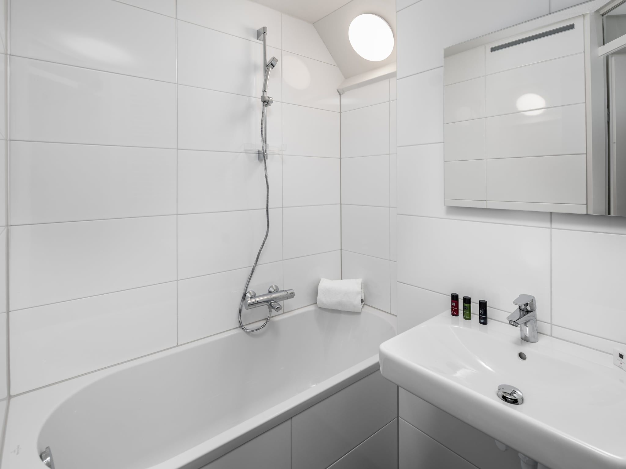 De badkamer van Buitenhof Domburg 5 in Domburg