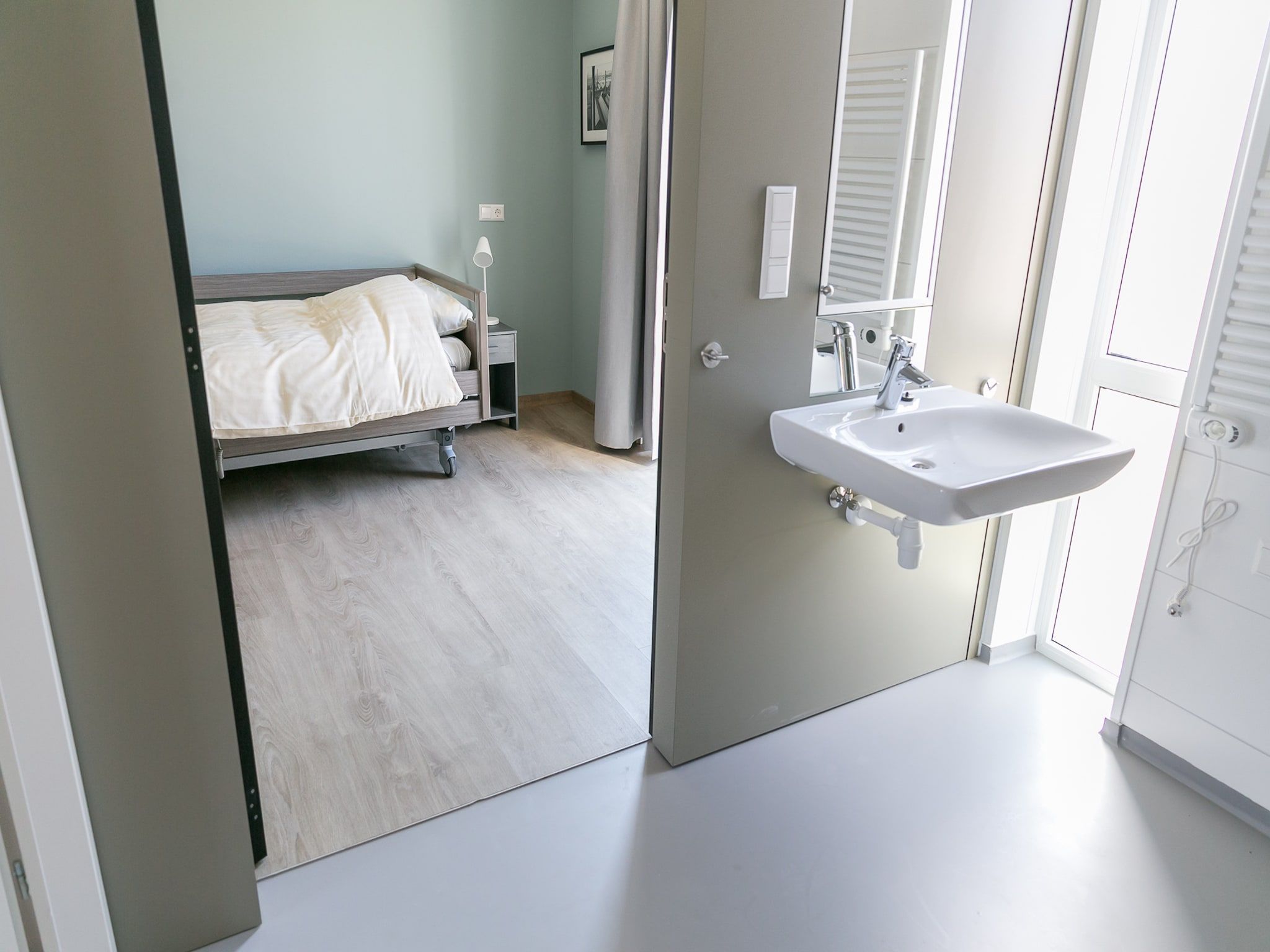 Een slaapkamer van Strandpark Vlugtenburg 9 in 's-Gravenzande