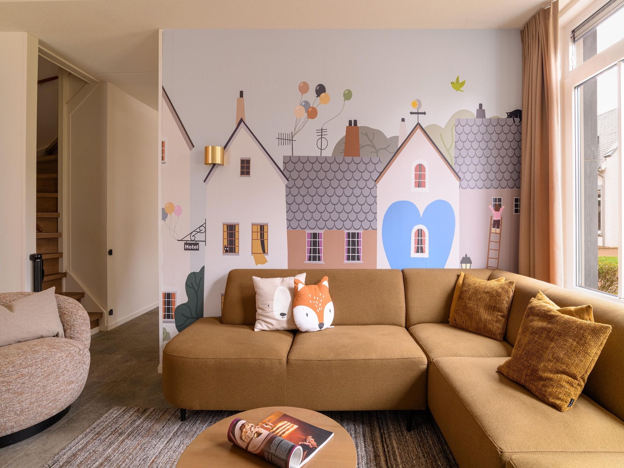 De woonkamer van Resort Maastricht 11 in Maastricht