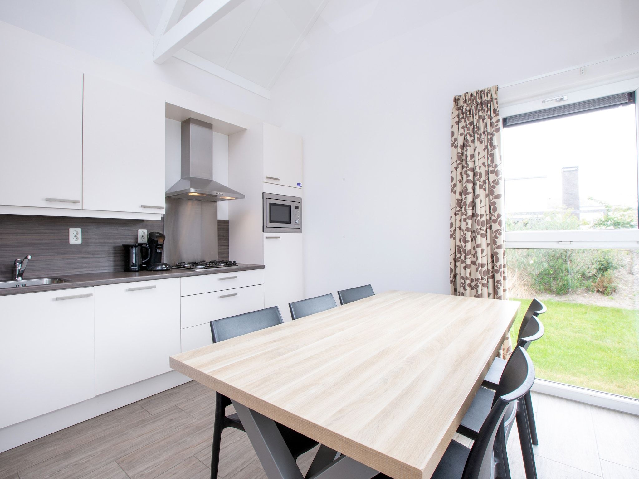 De keuken van Strandpark Duynhille 2 in Ouddorp