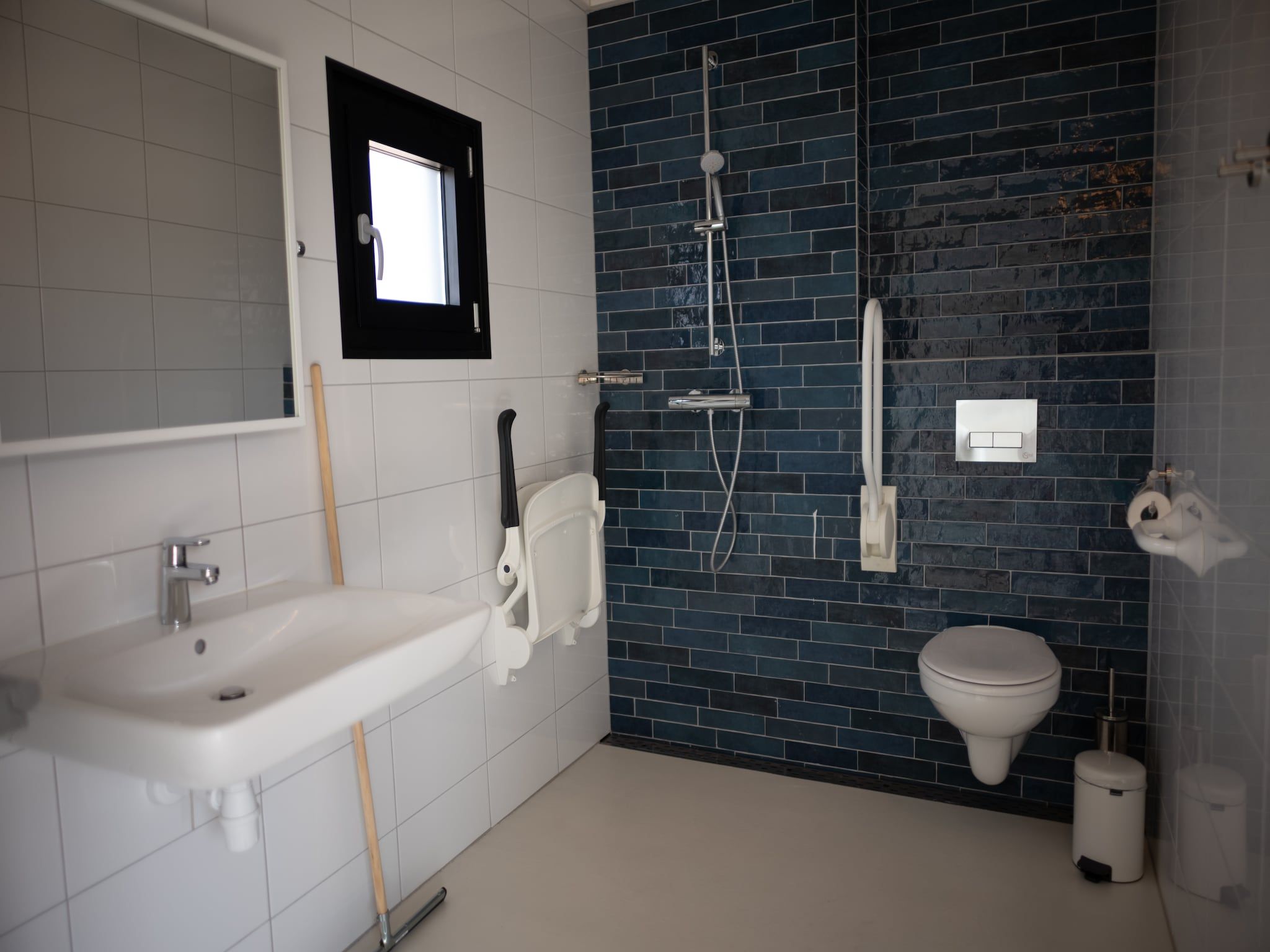 De badkamer van Sea Lodges Zandvoort 1 in Zandvoort