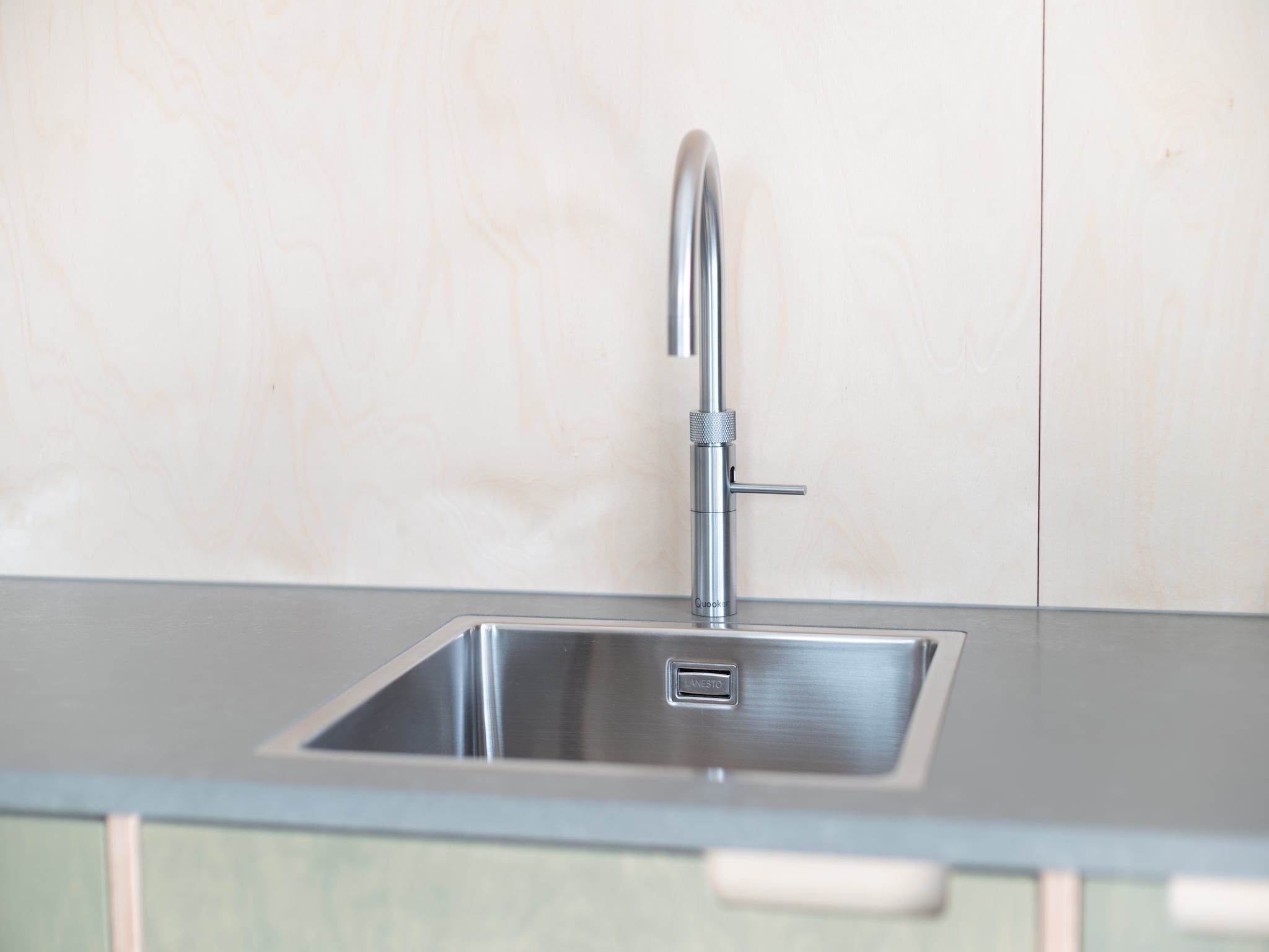 De keuken van Sea Lodges Zandvoort 3 in Zandvoort